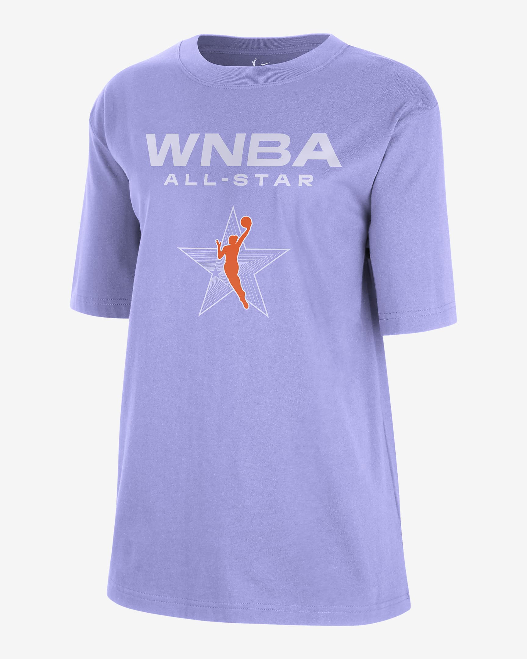 Playera de cuello redondo Nike oversized para mujer WNBA 2024 AllStar