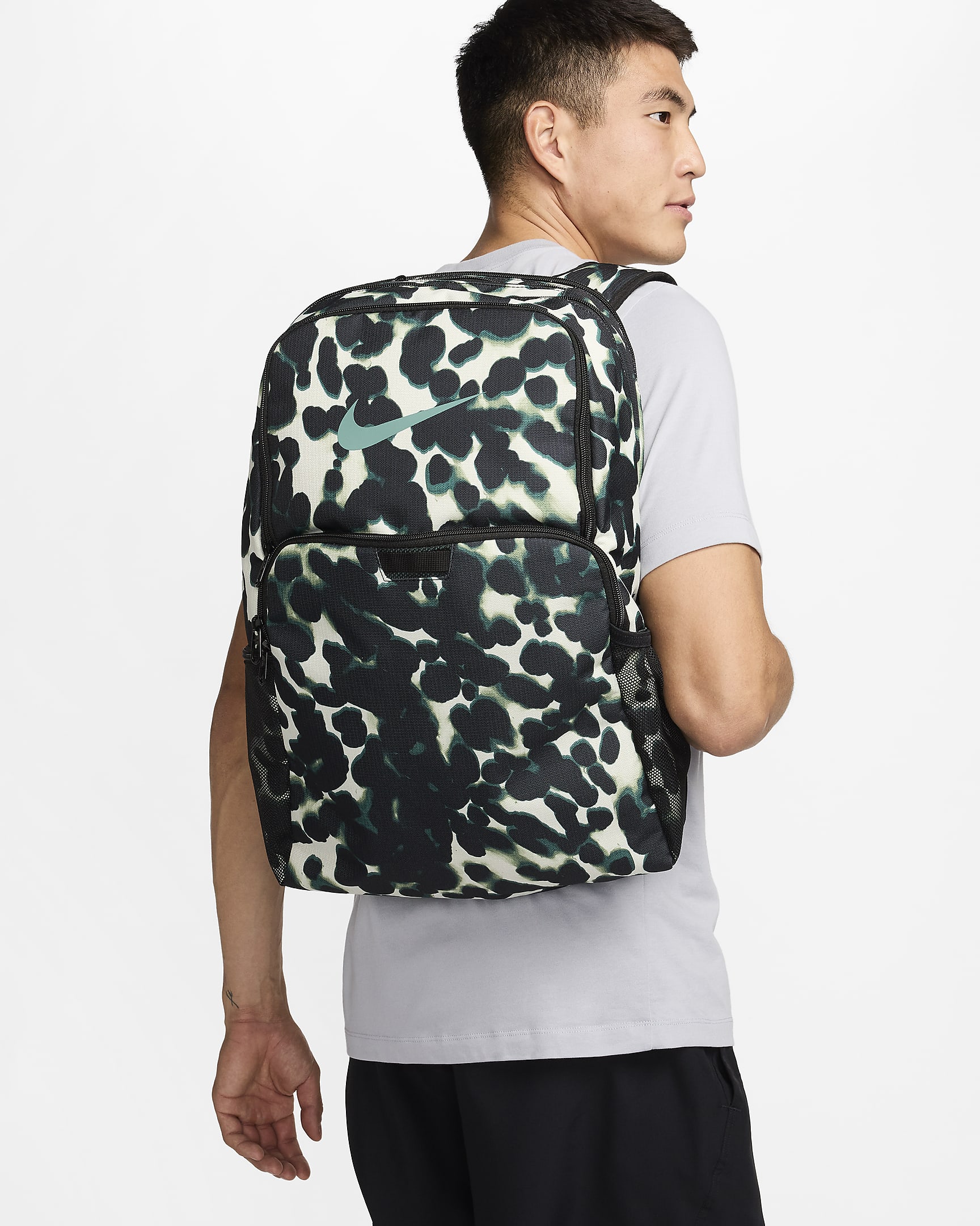 Nike Brasilia Training Backpack (Extra Large, 30L) - Black/Bicoastal/Bicoastal