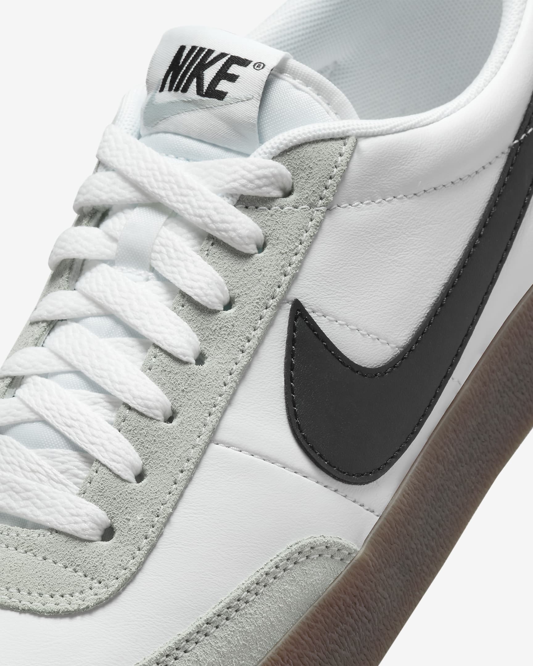 Buty męskie Nike Killshot 2 Leather - Biel/Light Silver/Gum Dark Brown/Czerń