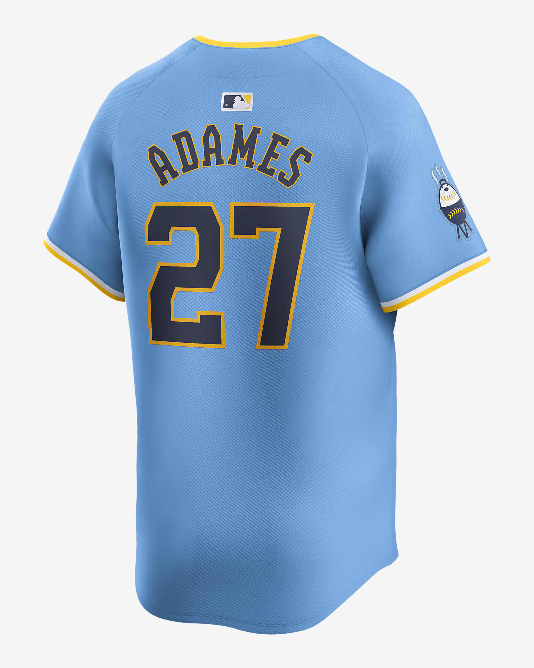 Willy Adames Milwaukee Brewers City Connect Men's Nike Dri-FIT ADV MLB ...