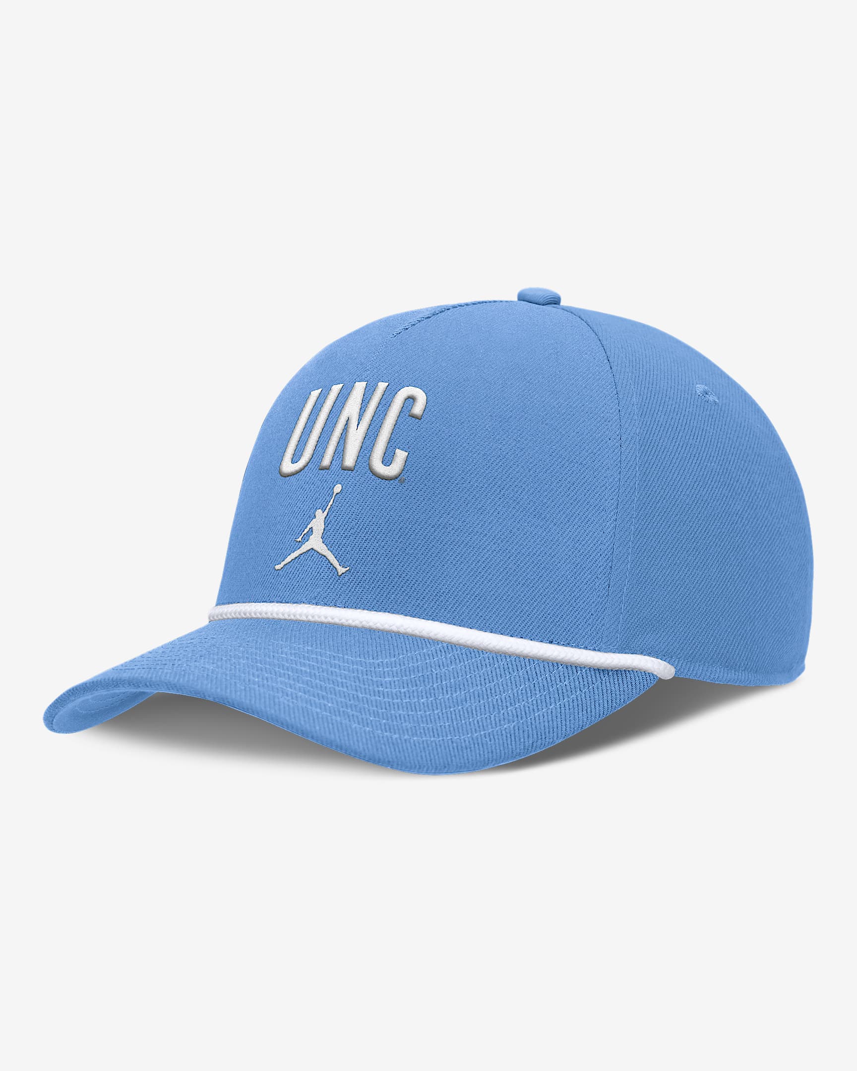 North Carolina Primetime Rise Campus Men's Jordan Brand College Adjustable Hat - Light Blue