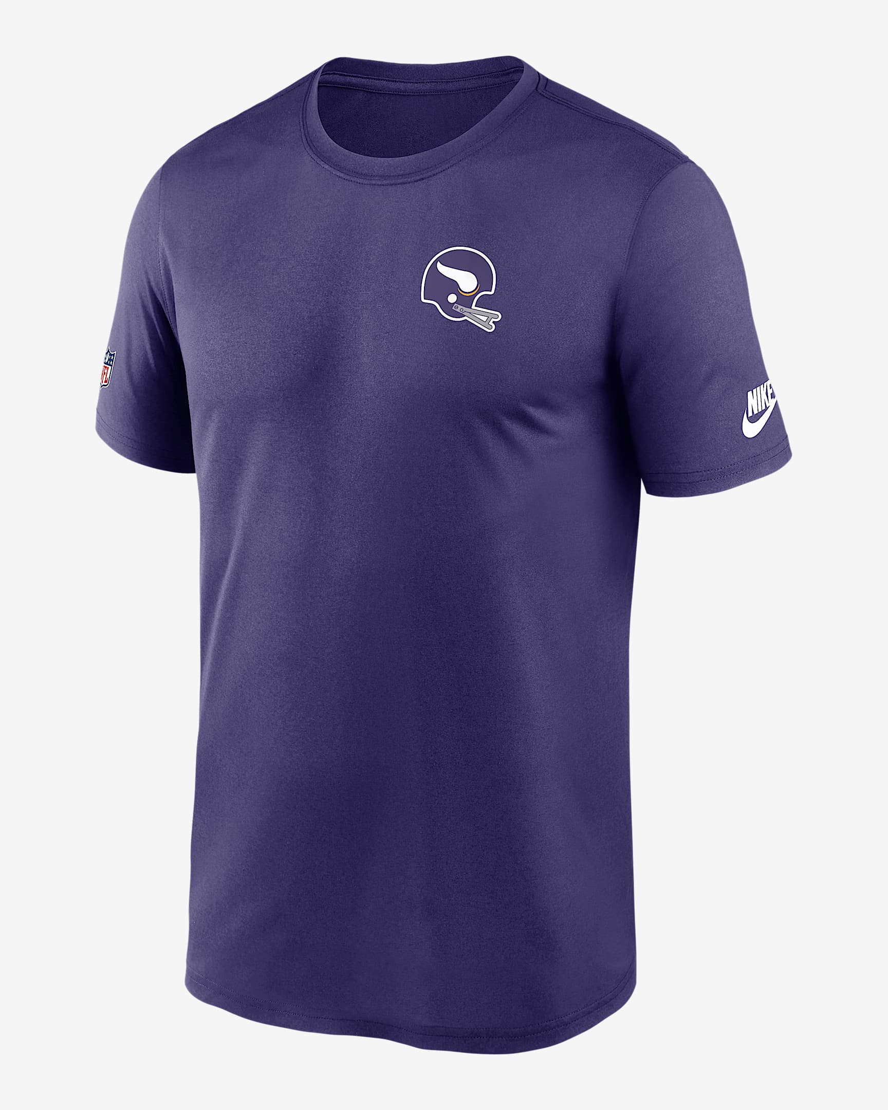 Minnesota Vikings Alt Legend Small Logo Men's Nike Dri-FIT NFL T-Shirt - Purple