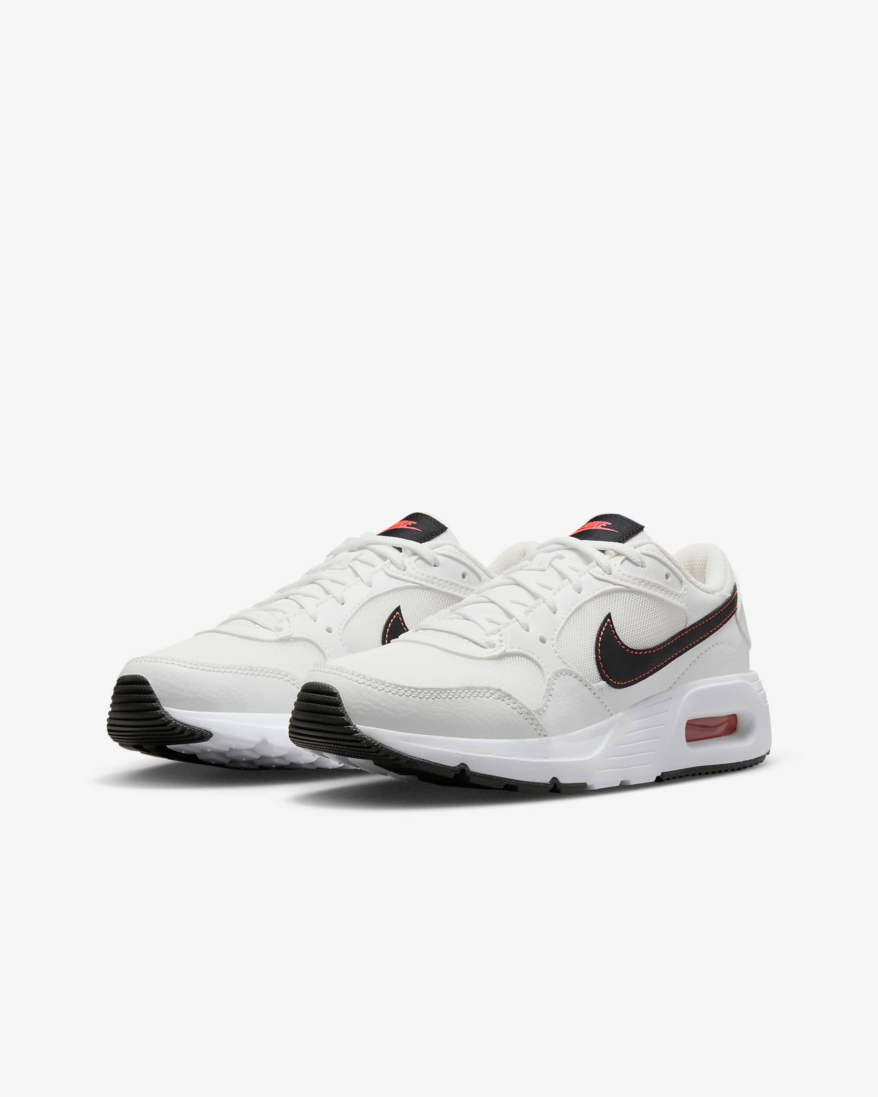 Nike Air Max SC kinderschoen - Summit White/Bright Crimson/Wit/Zwart