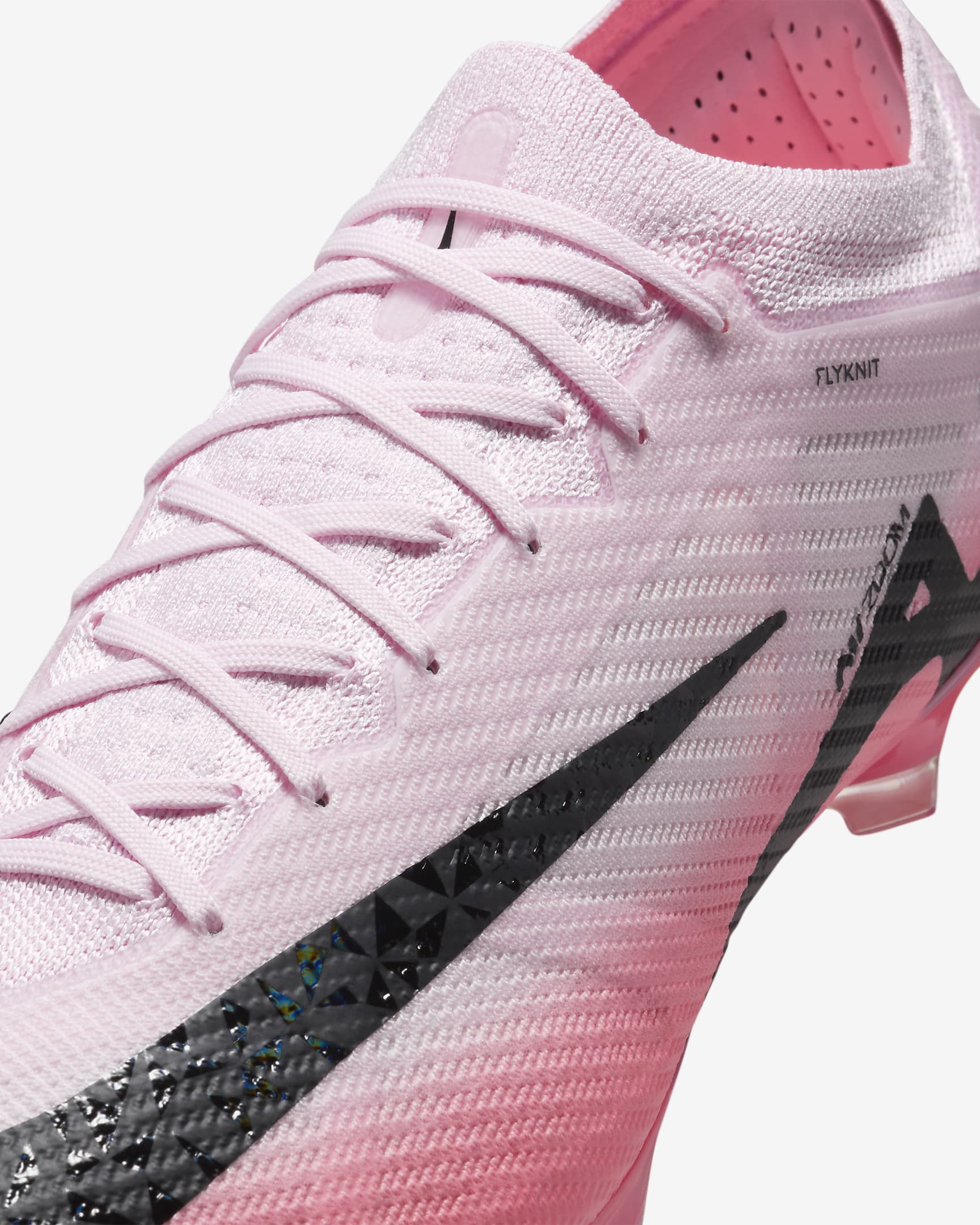 รองเท้าสตั๊ดฟุตบอลไม่หุ้มข้อ FG Nike Mercurial Vapor 15 Elite - Pink Foam/ดำ