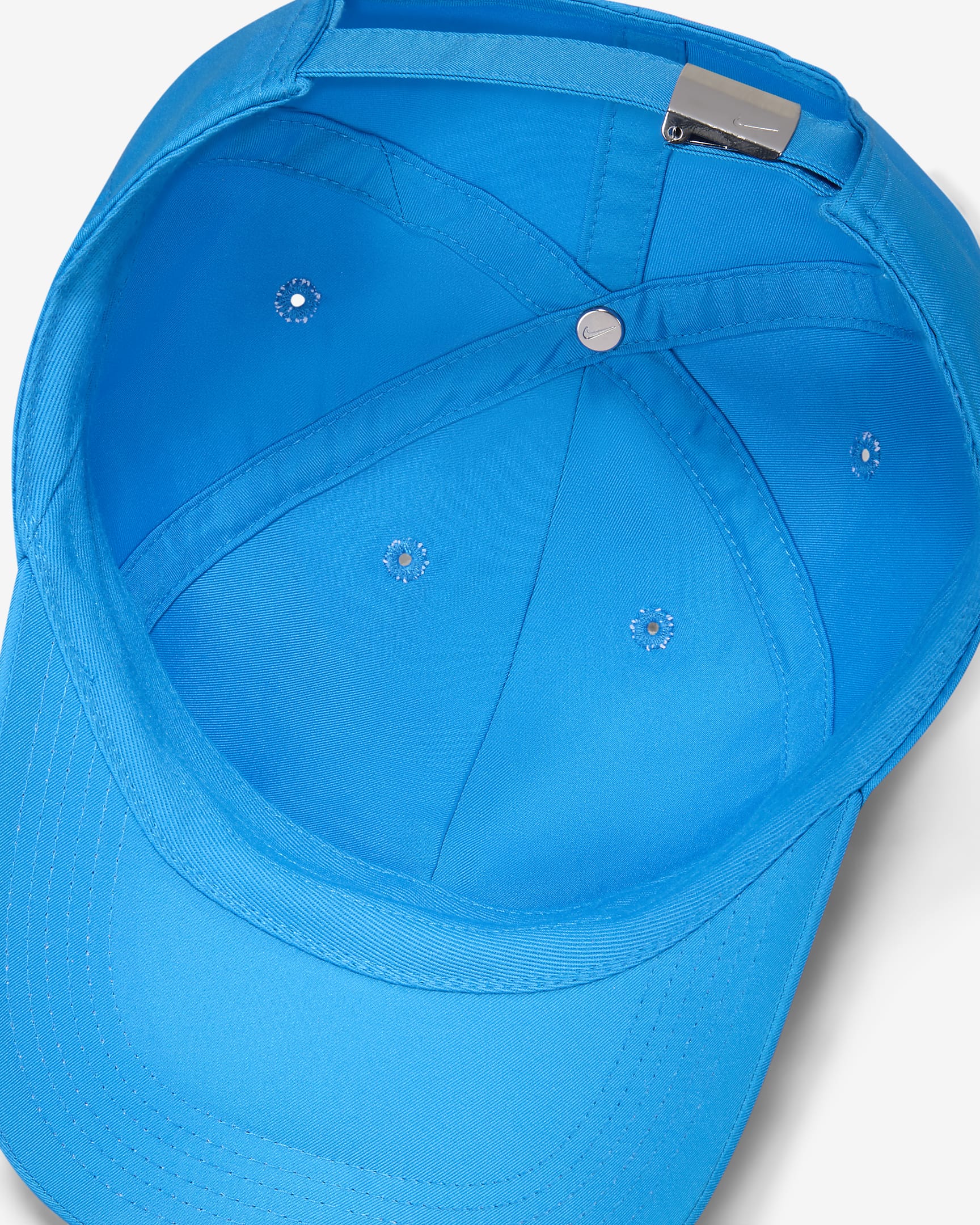Cappello destrutturato con Swoosh in metallo Nike Dri-FIT Club – Bambini - Photo Blue