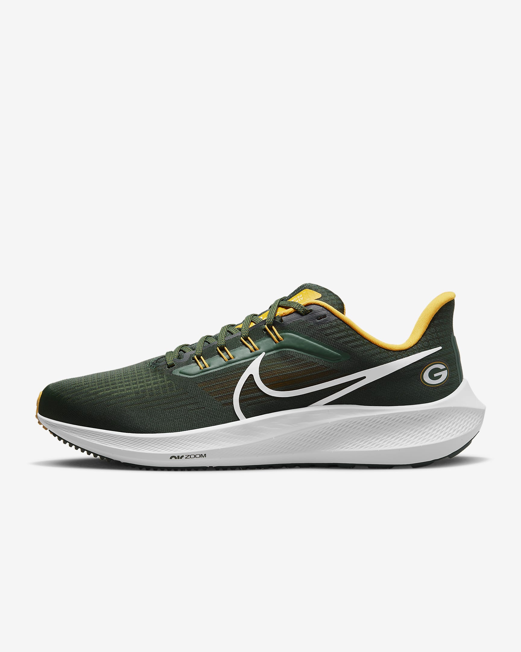 Nike Pegasus 39 (NFL Green Bay Packers) Men's Road Running Shoes. Nike.com