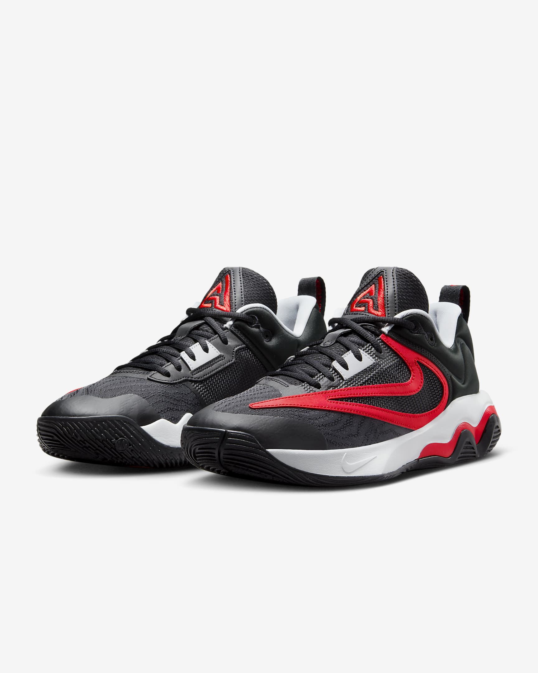 Giannis Immortality 3 Zapatillas de baloncesto - Negro/Pure Platinum/Wolf Grey/University Red