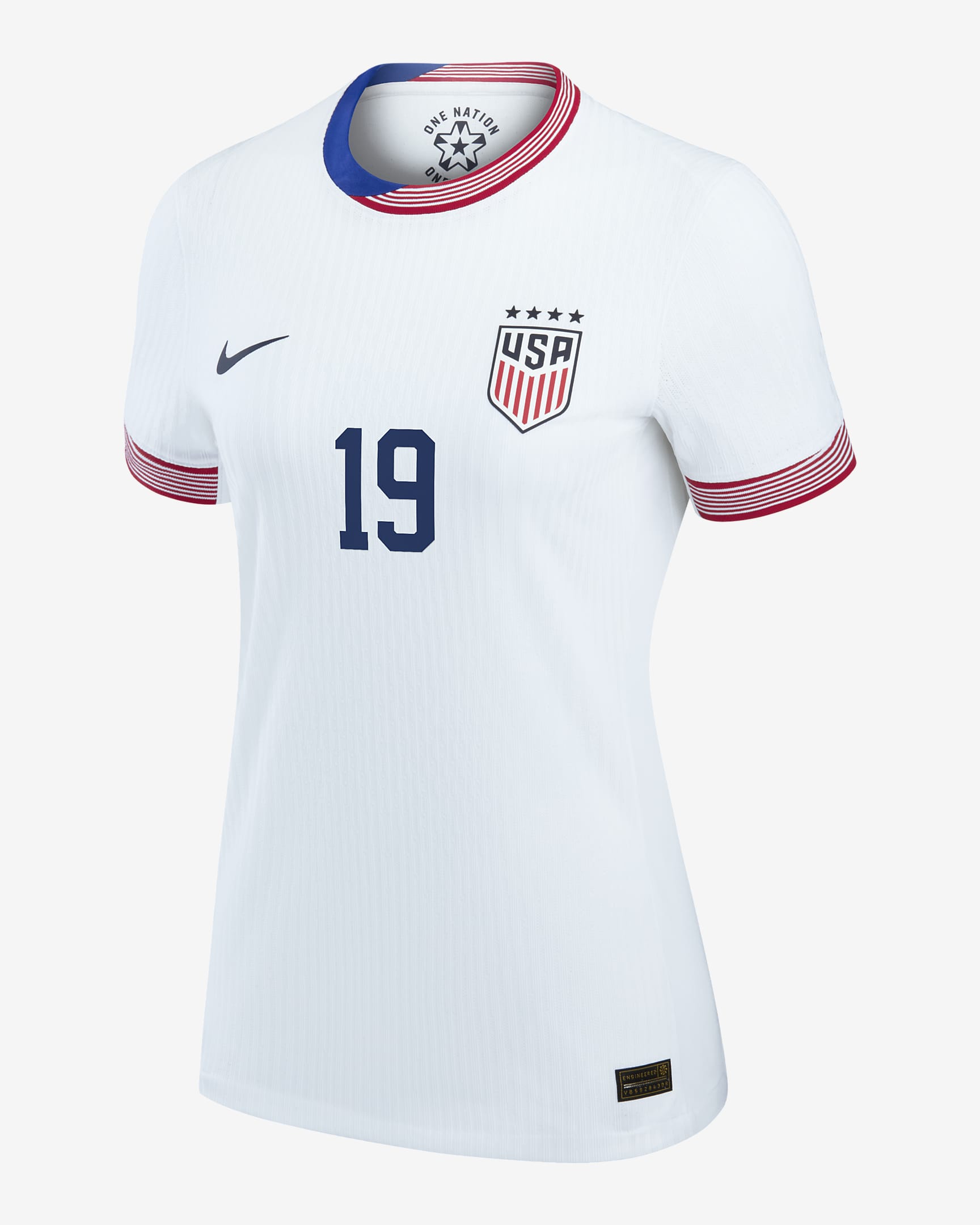 Crystal Dunn USWNT 2024 Match Away Women's Nike Dri-FIT ADV Soccer ...