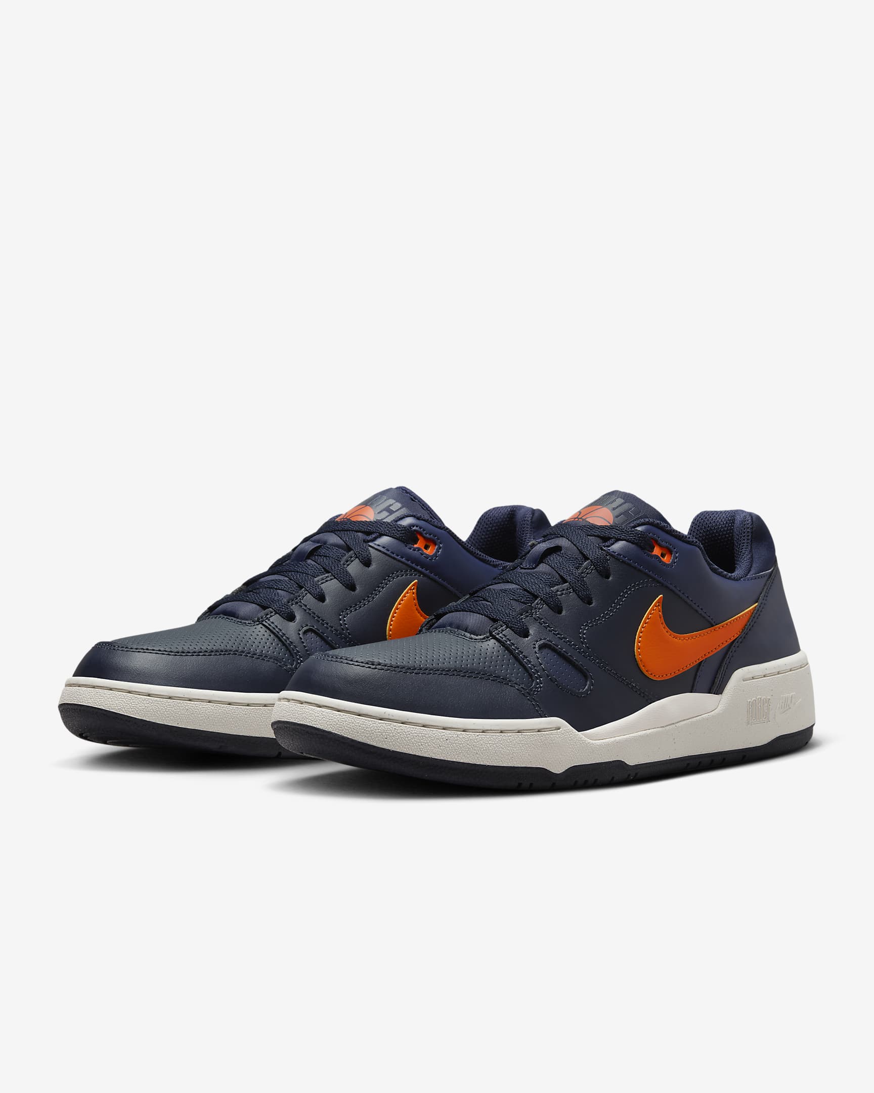 Nike Full Force Low Men's Shoes - Dark Obsidian/Obsidian/Phantom/Safety Orange