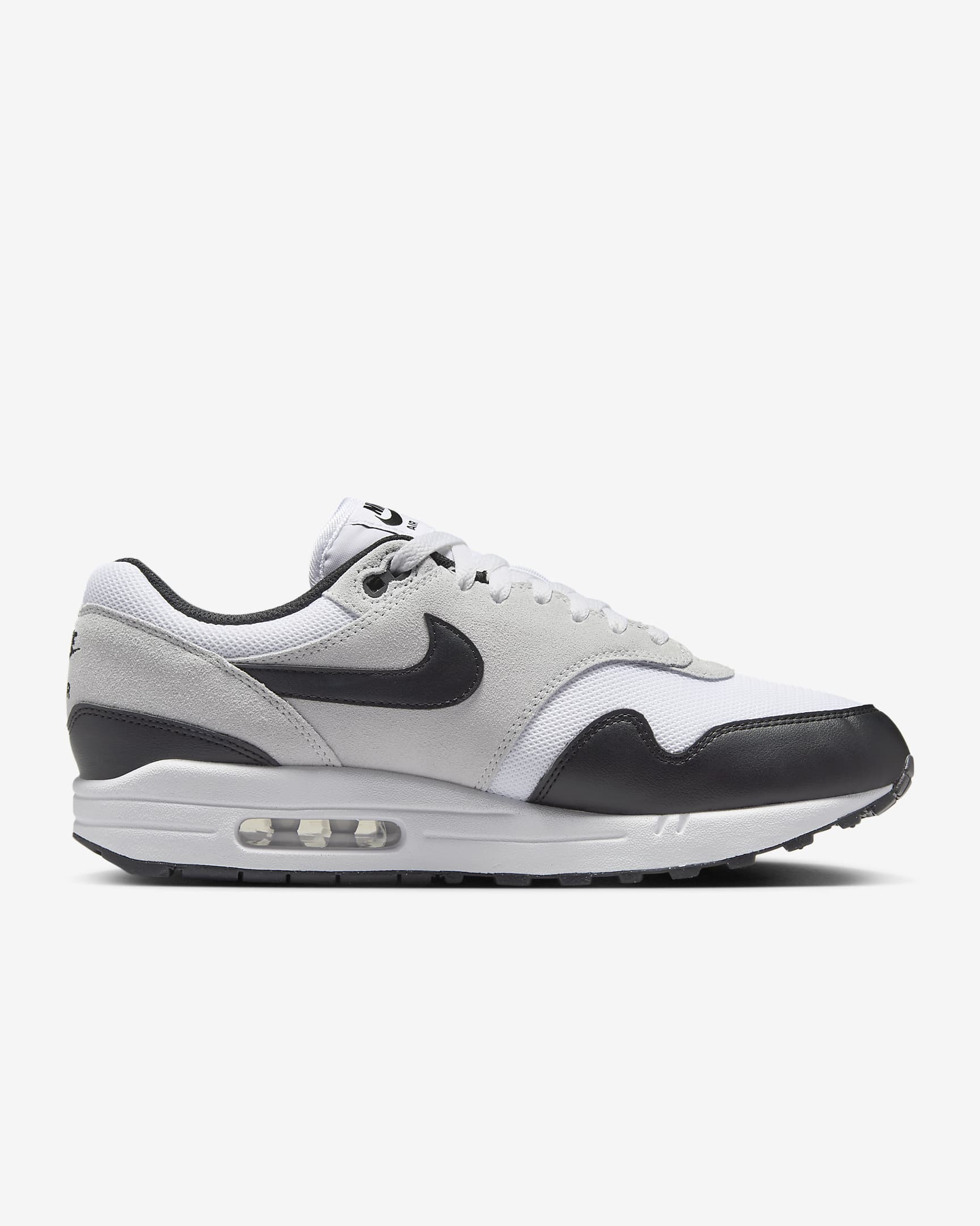 Chaussures Nike Air Max 1 Essential pour homme - Blanc/Pure Platinum/Noir