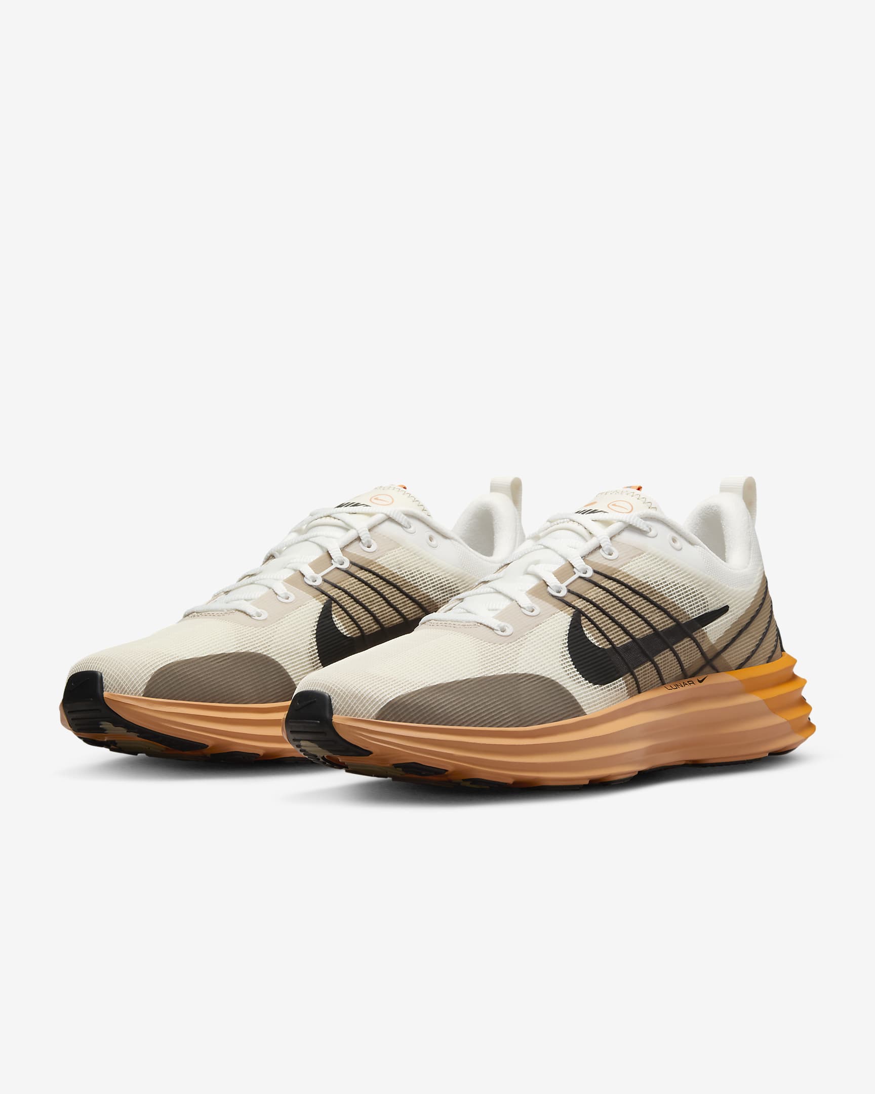 Sko Nike Lunar Roam för män - Summit White/Coconut Milk/Khaki/Svart