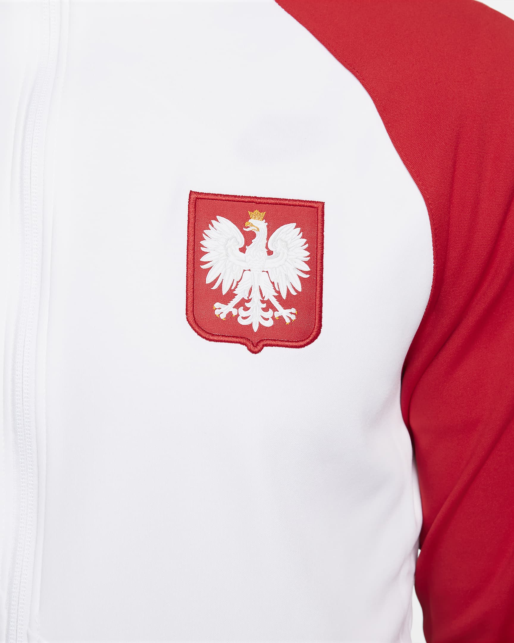 Poland Academy Pro Men's Knit Football Jacket. Nike SK