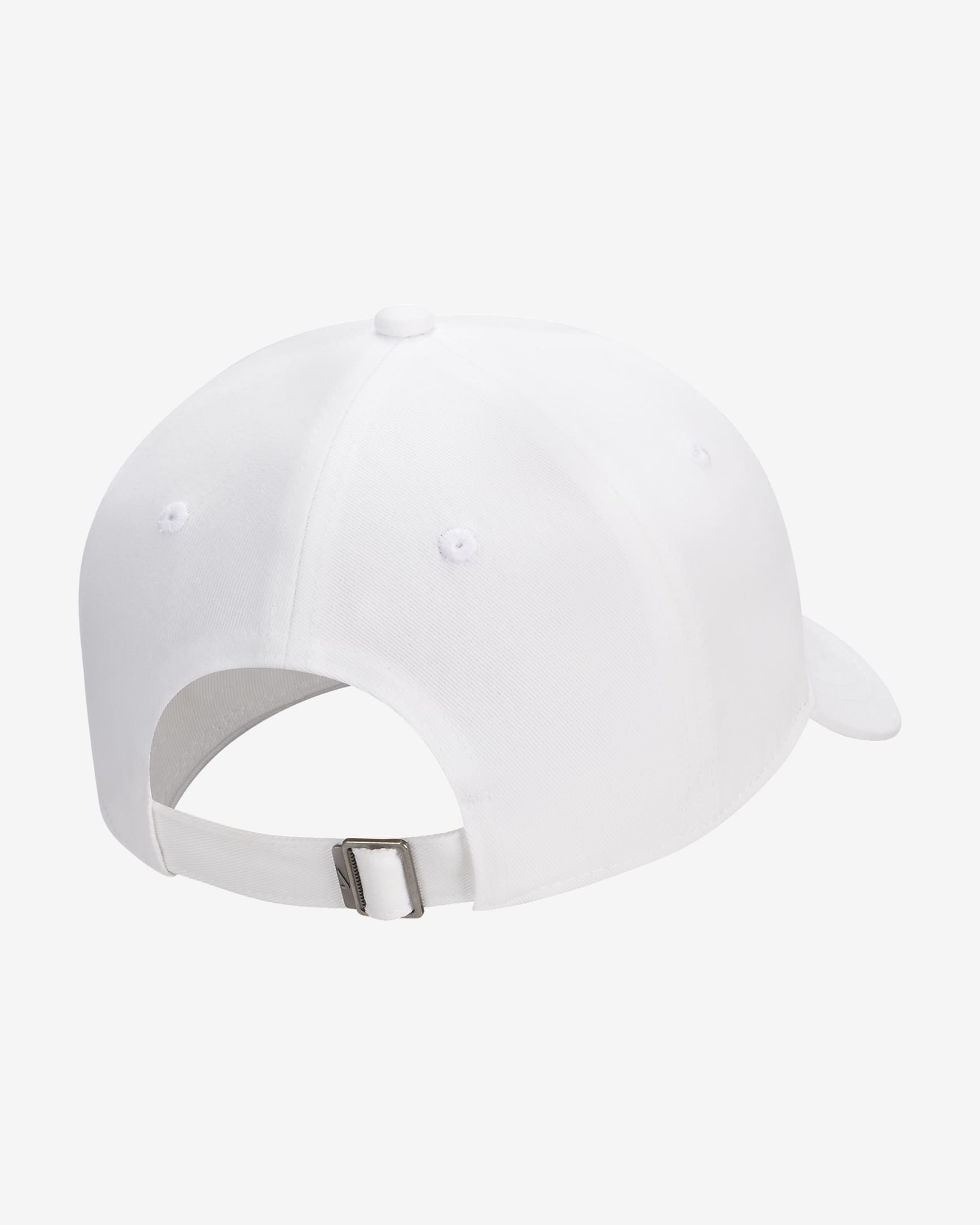 Casquette délavée souple Futura Nike Club pour enfant - Blanc/Noir