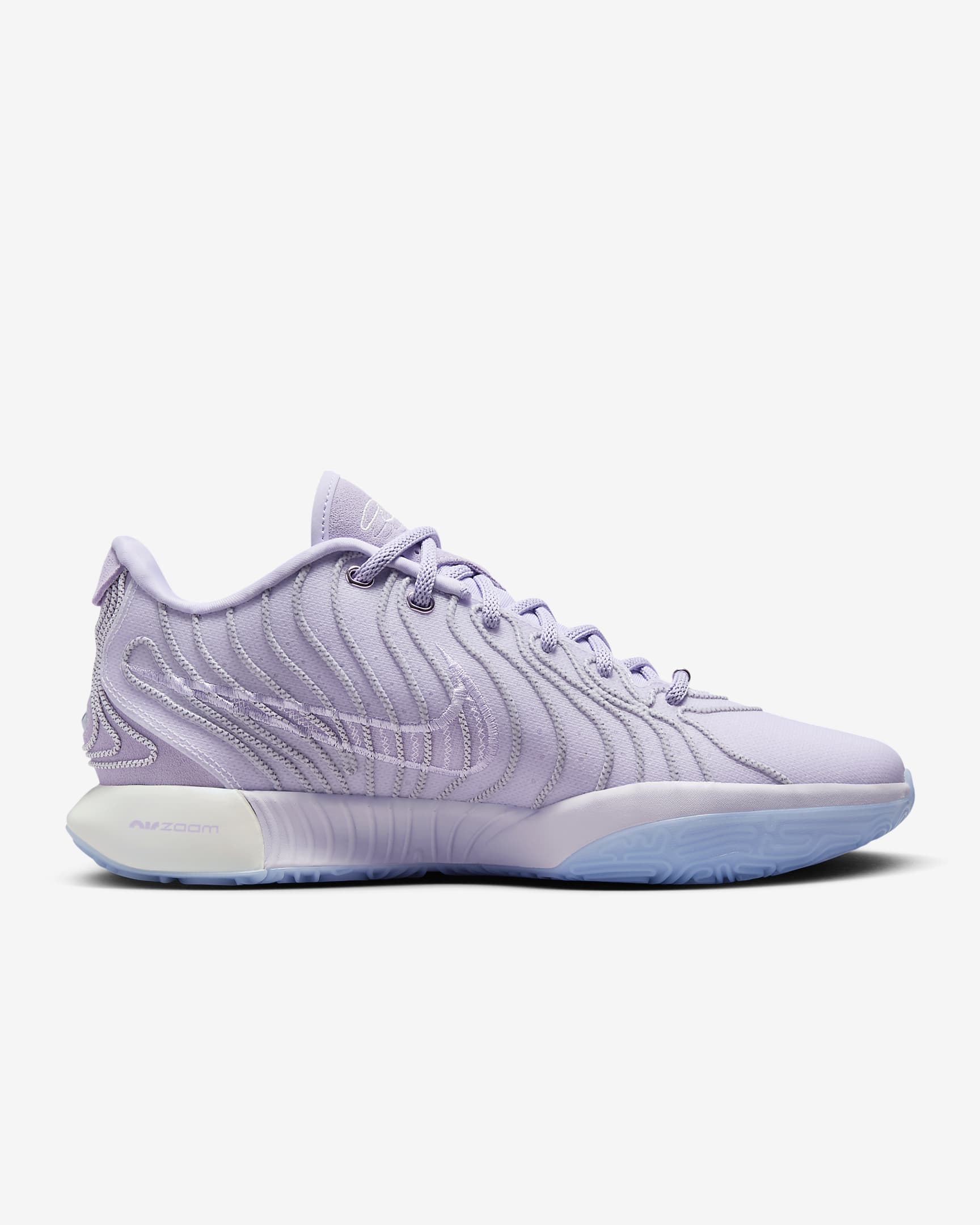 Buty do koszykówki LeBron XXI - Barely Grape/Lilac Bloom/Summit White/Light Armory Blue