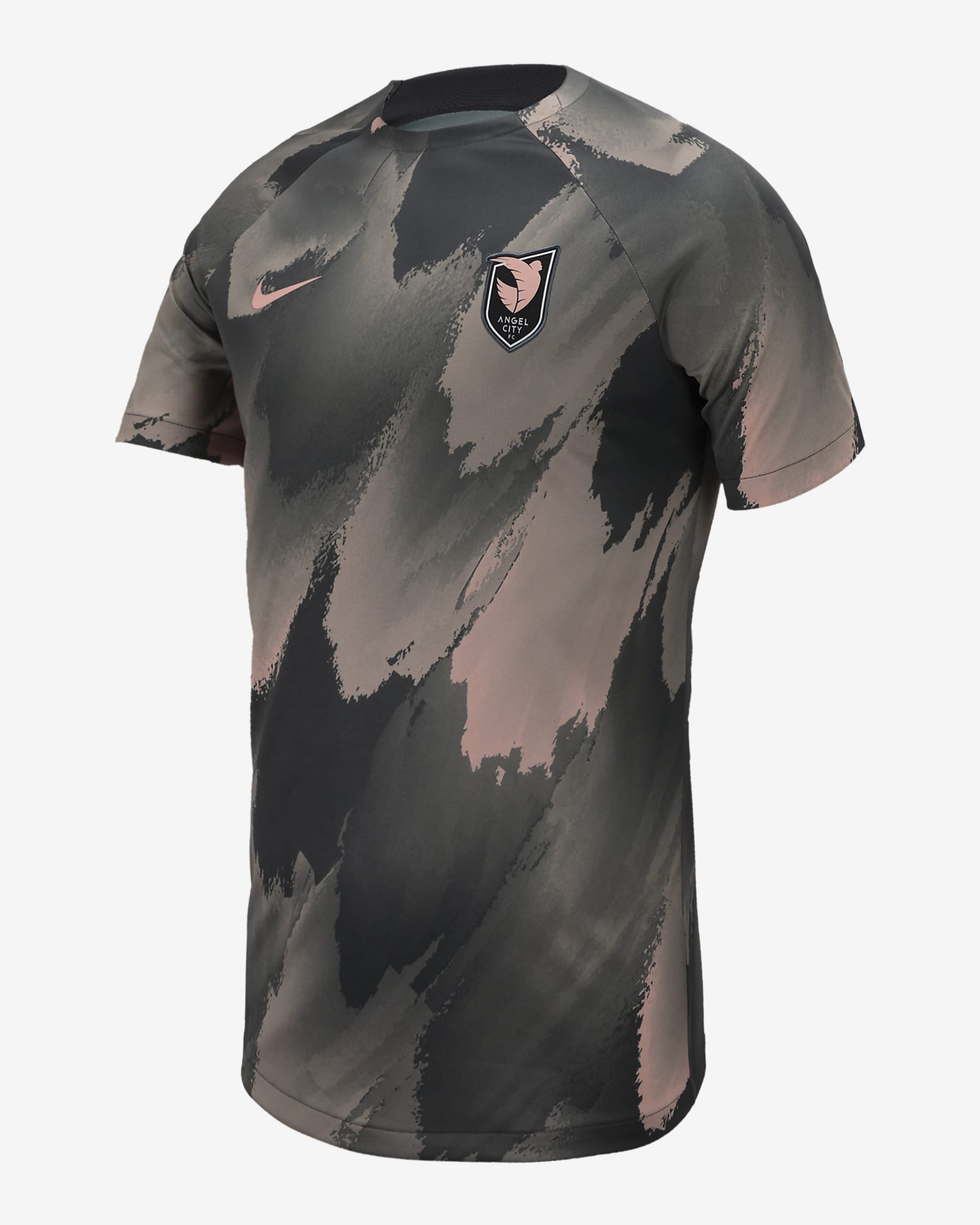 Angel City FC Big Kids' Nike NWSL Pre-Match Top - Iron Grey