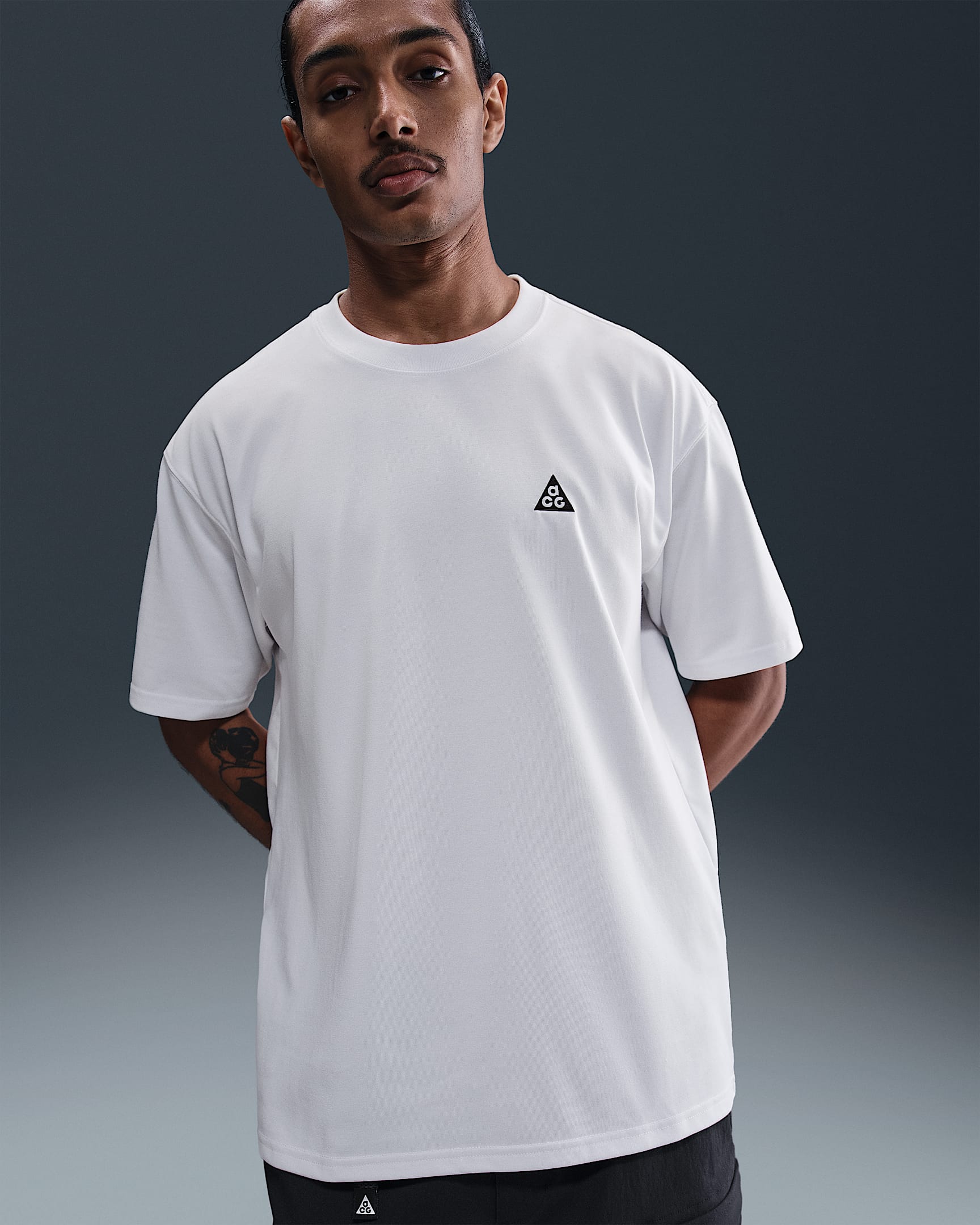 Nike ACG Men's Max90 T-Shirt - Summit White/Football Grey