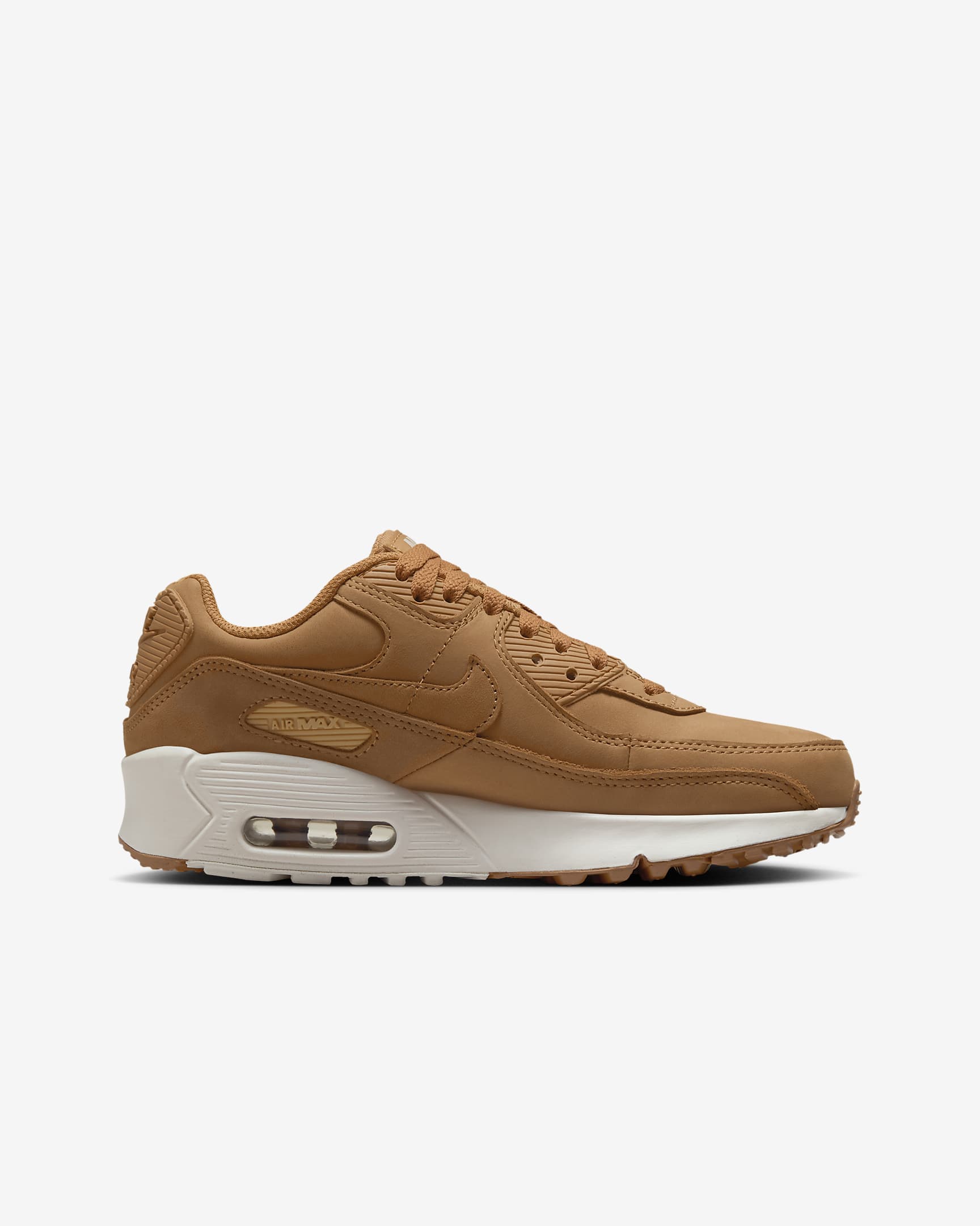 Nike Air Max 90 Older Kids' Shoe - Flax/Sail/Flax