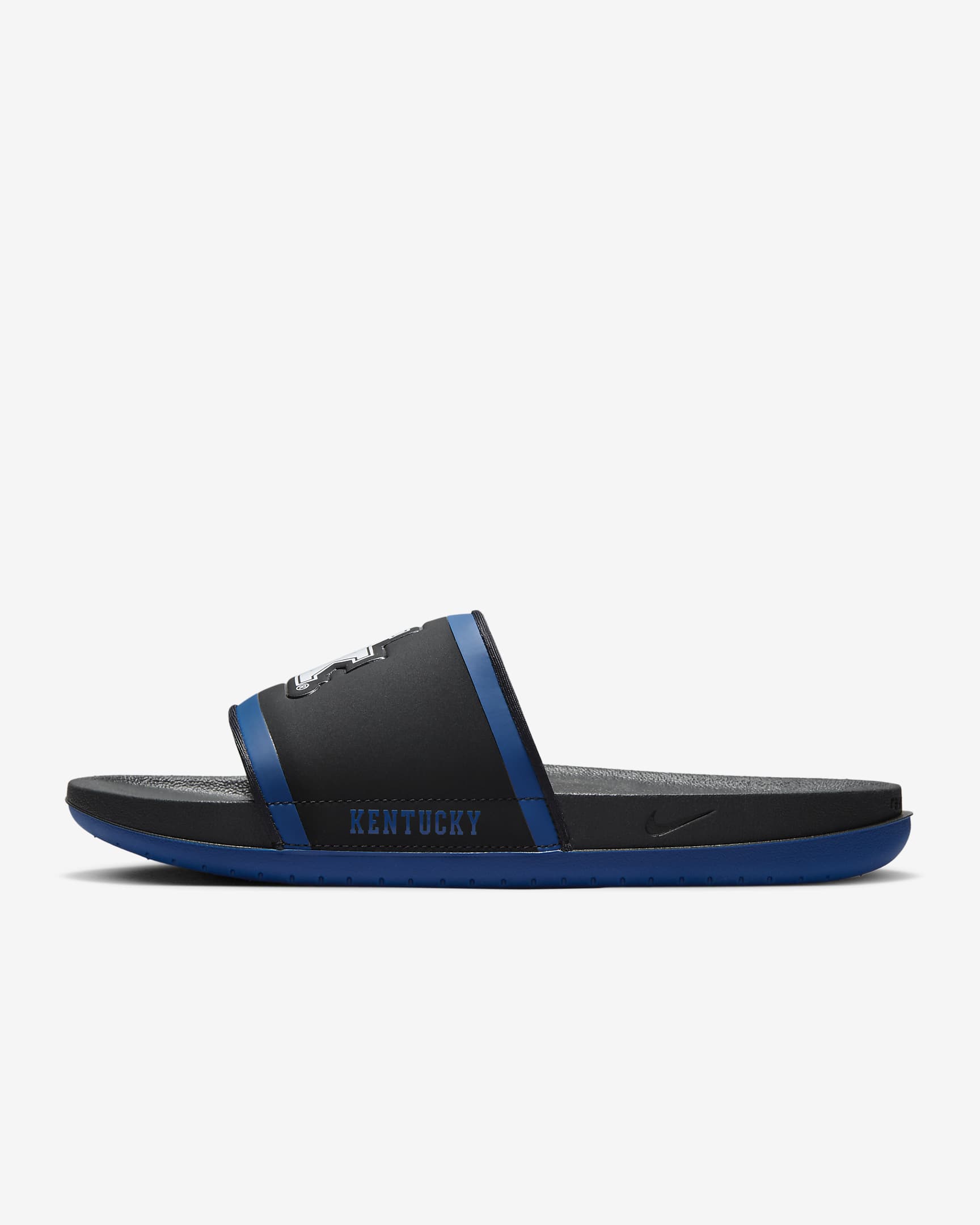 Nike Offcourt (Kentucky) Slide - Black/Game Royal/White