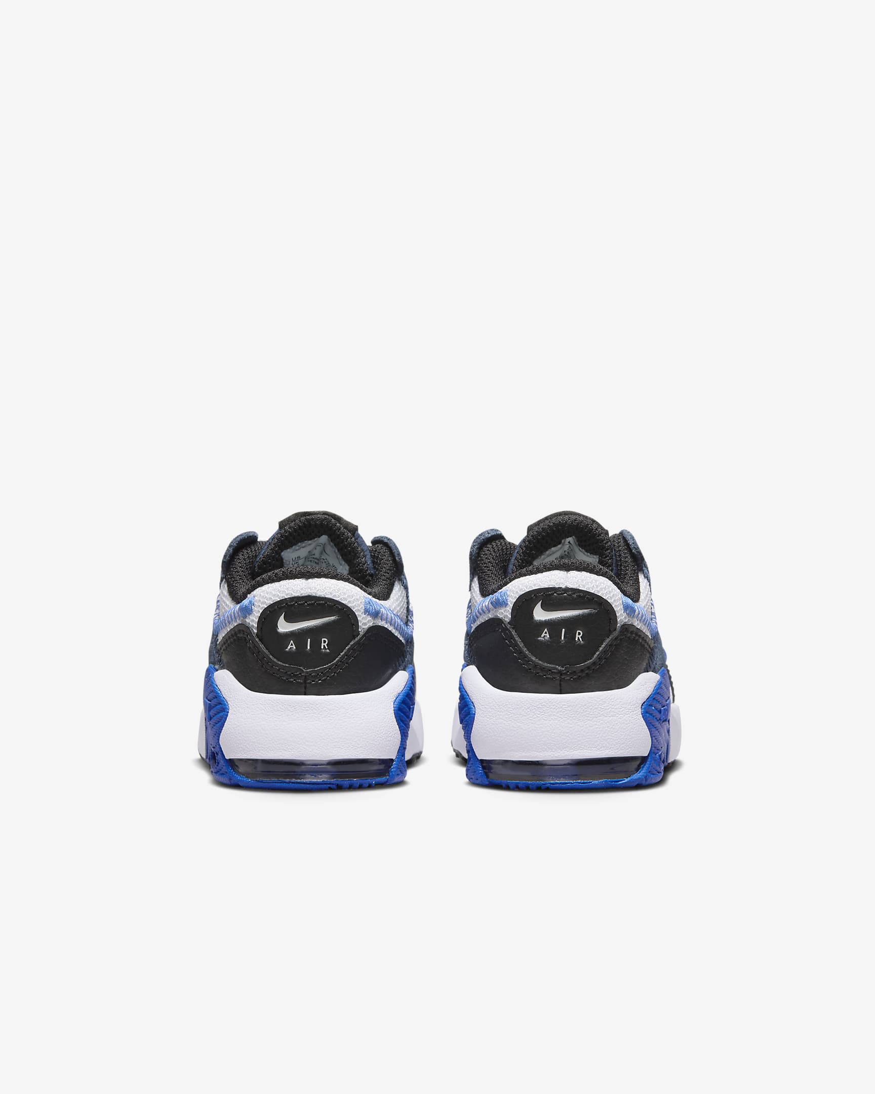 Nike Air Max Excee 嬰幼兒鞋款 - 白色/黑色/Midnight Navy/Hyper Royal