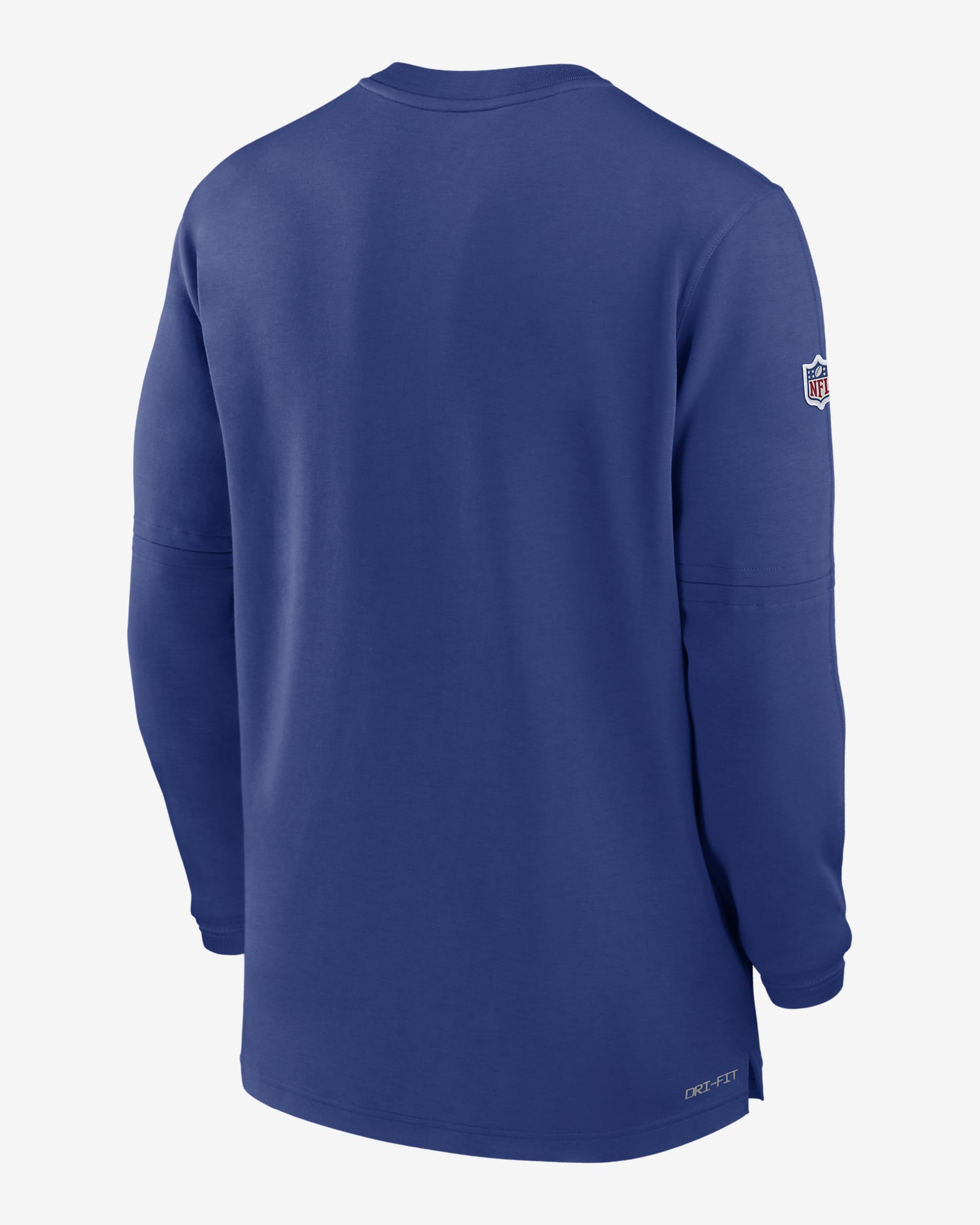 Playera de manga larga Nike Dri-FIT de la NFL de medio cierre para ...