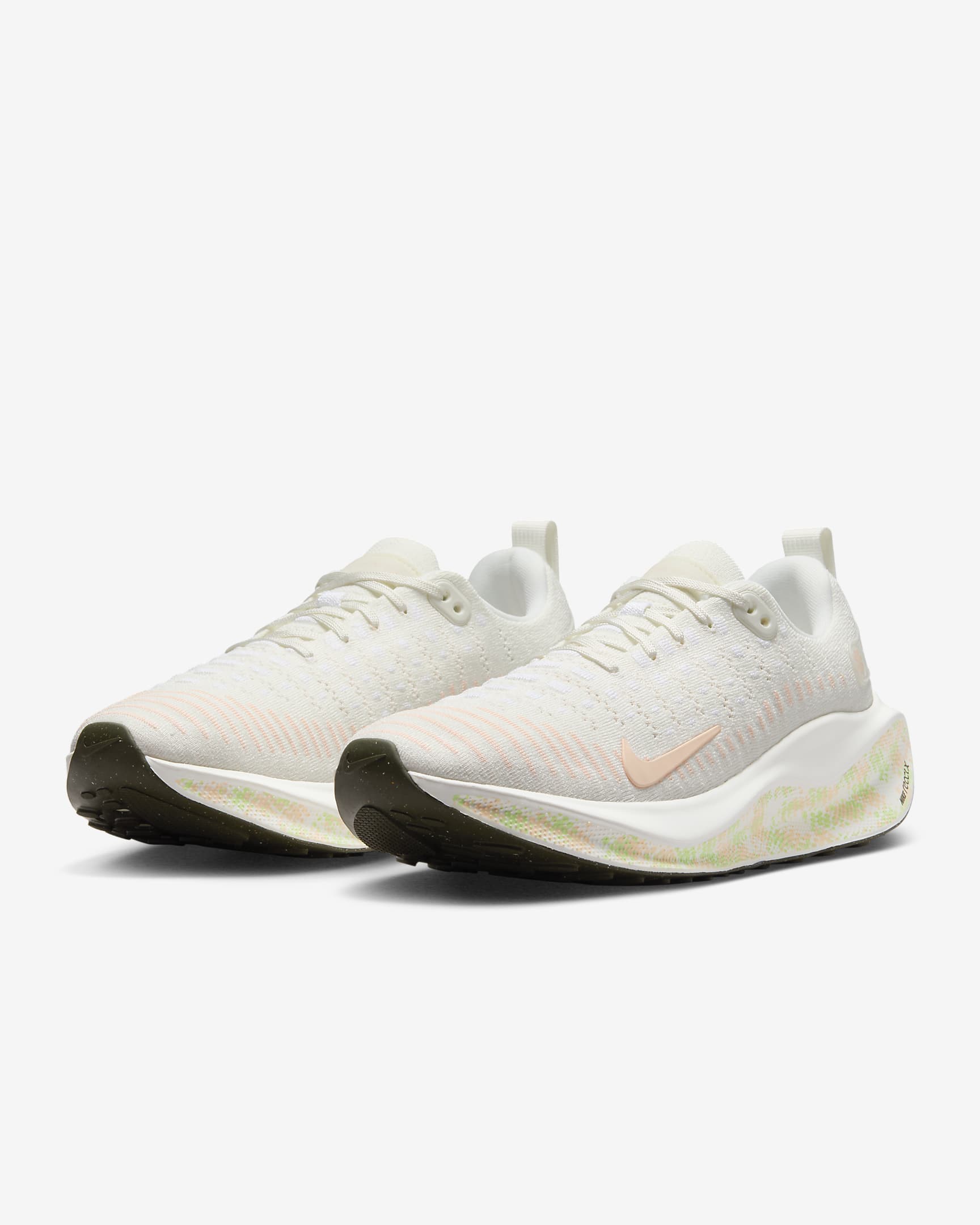 Nike InfinityRN 4 Women's Road Running Shoes - Sail/Vapor Green/Cargo Khaki/Crimson Tint