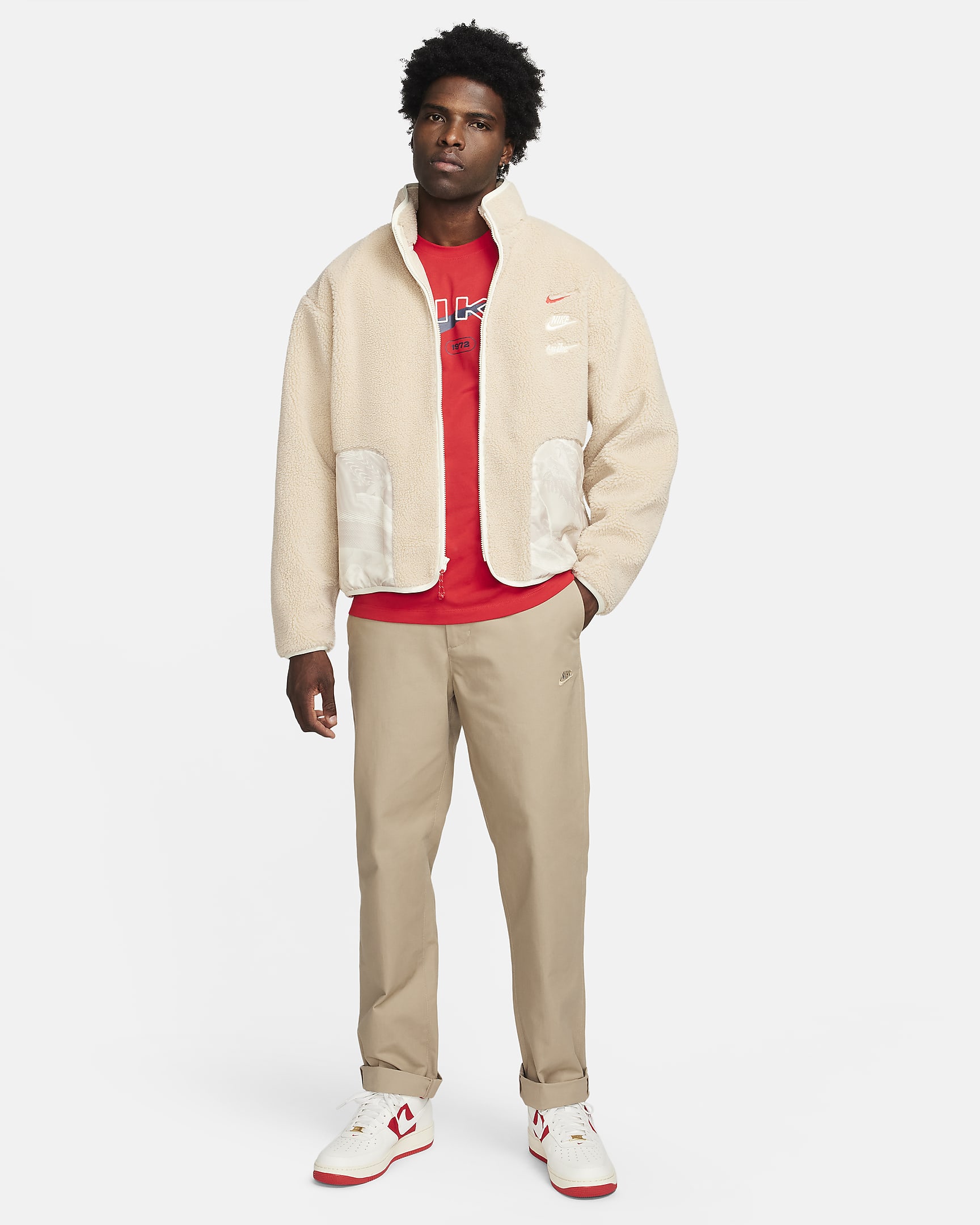 Nike Sportswear 'LNY' Men's High-Pile Fleece Jacket. Nike BG