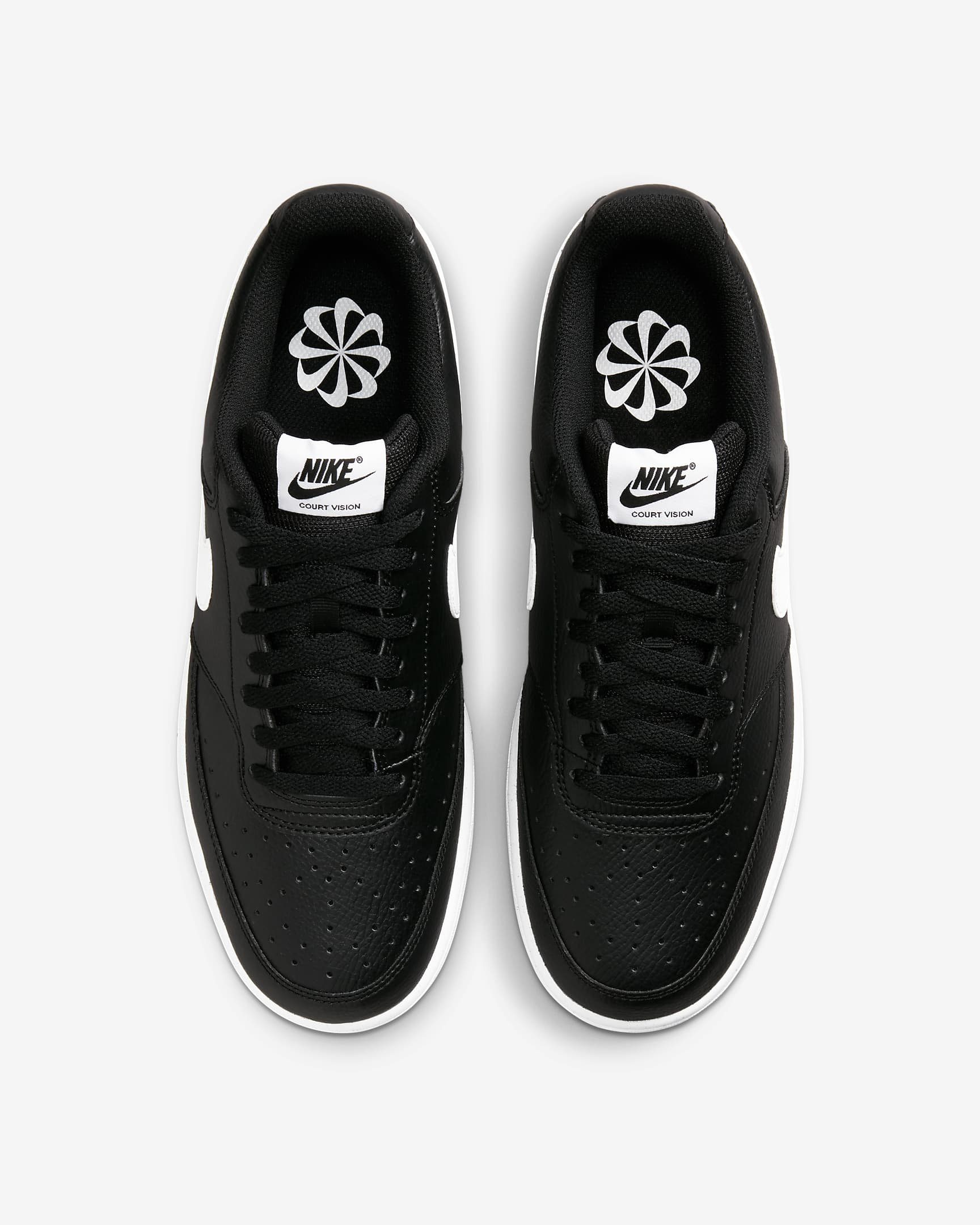 Nike Court Vision Low Next Nature Sabatilles - Home - Negre/Negre/Blanc