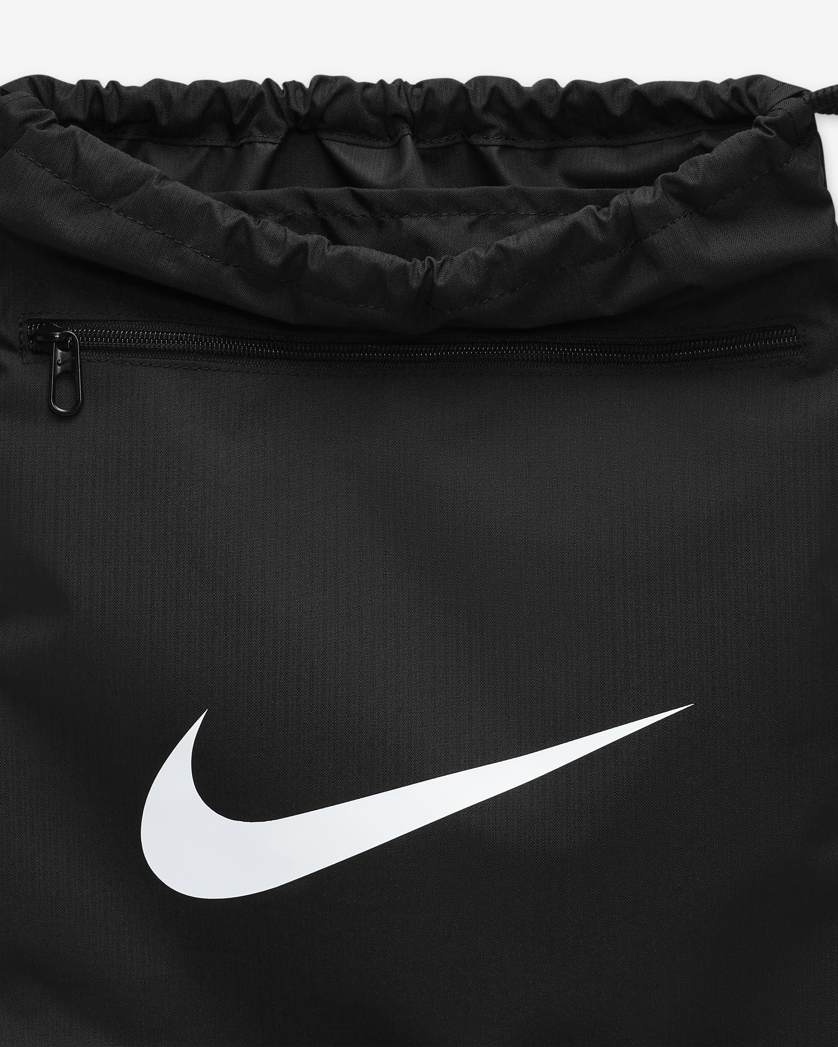 Sac de gym de training Nike Brasilia 9.5 (18 L) - Noir/Noir/Blanc