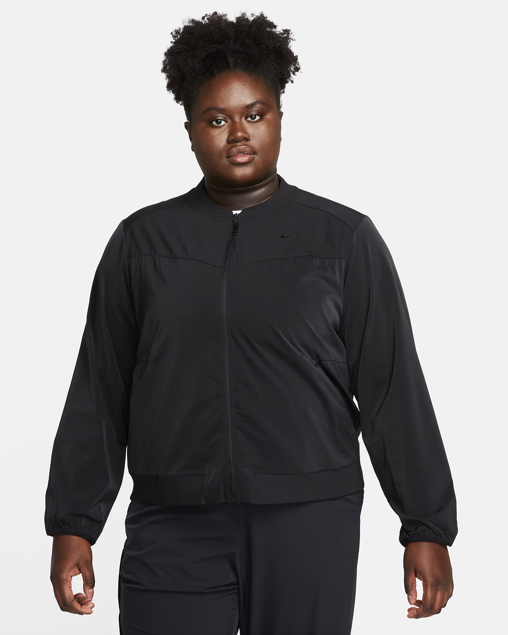 Nike Dri-FIT Bliss Women's Bomber Jacket (Plus Size). Nike.com