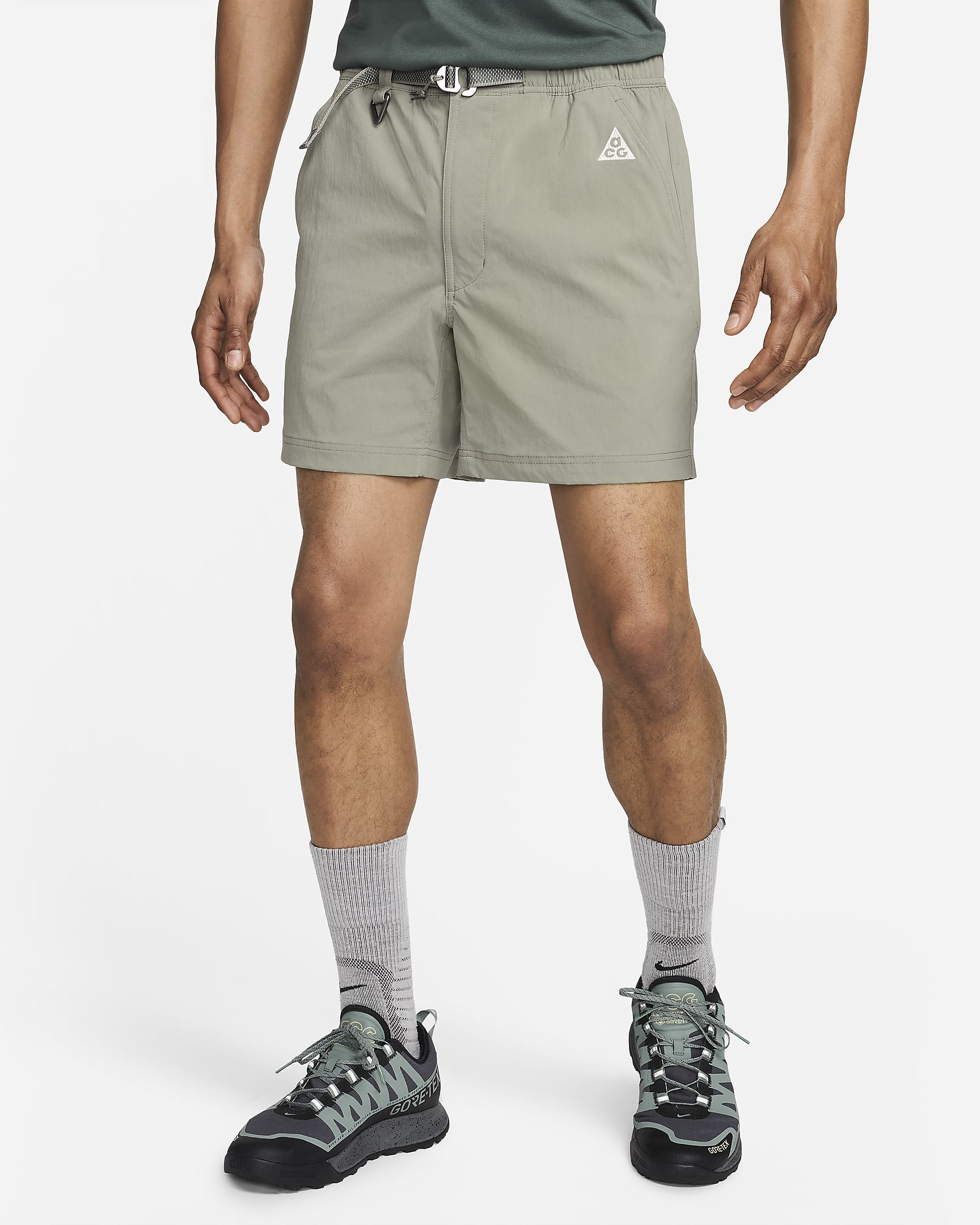 Nike ACG Men's Hiking Shorts - Dark Stucco/Summit White