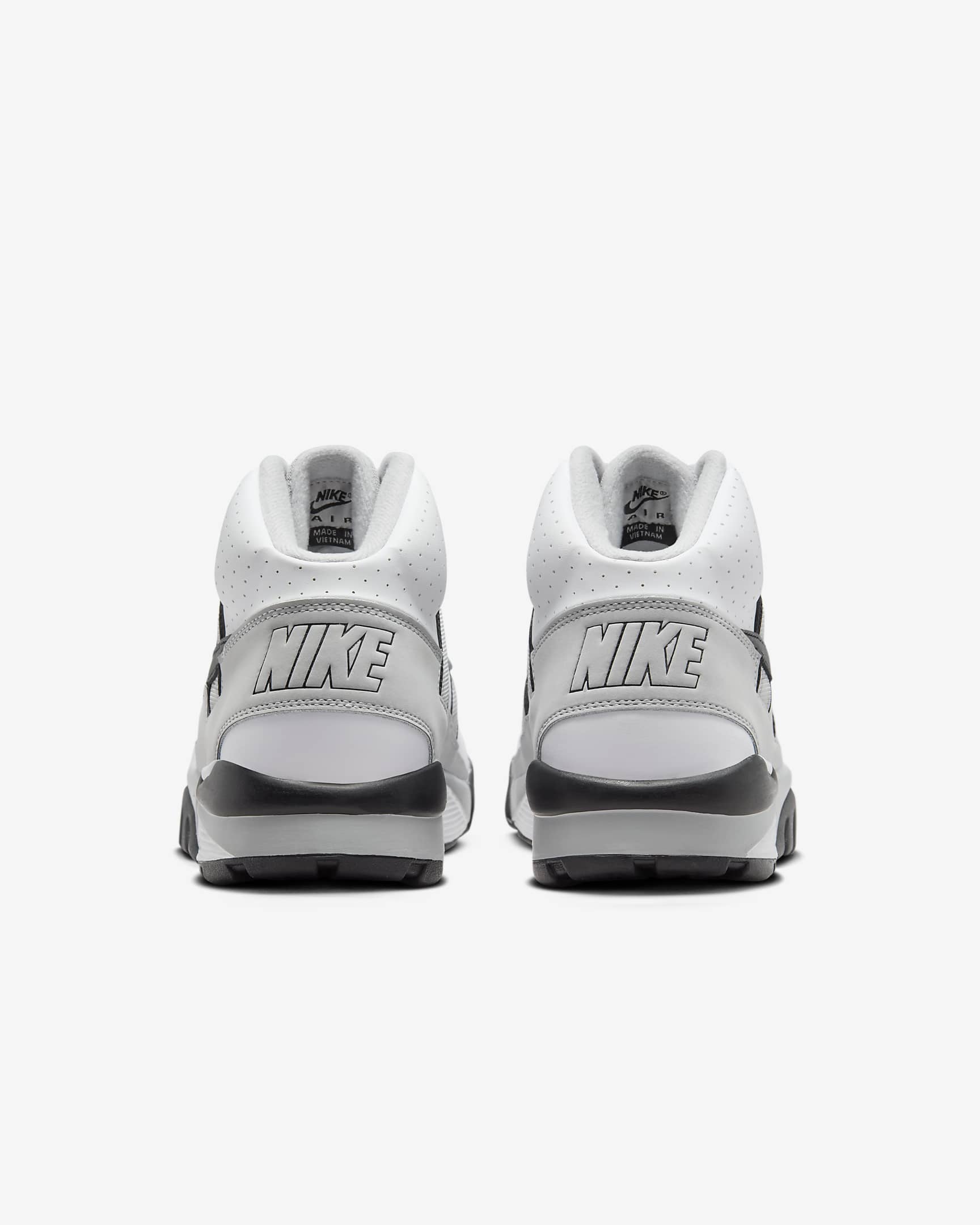 Nike Air Trainer SC High Men's Shoes - White/Light Smoke Grey/Black