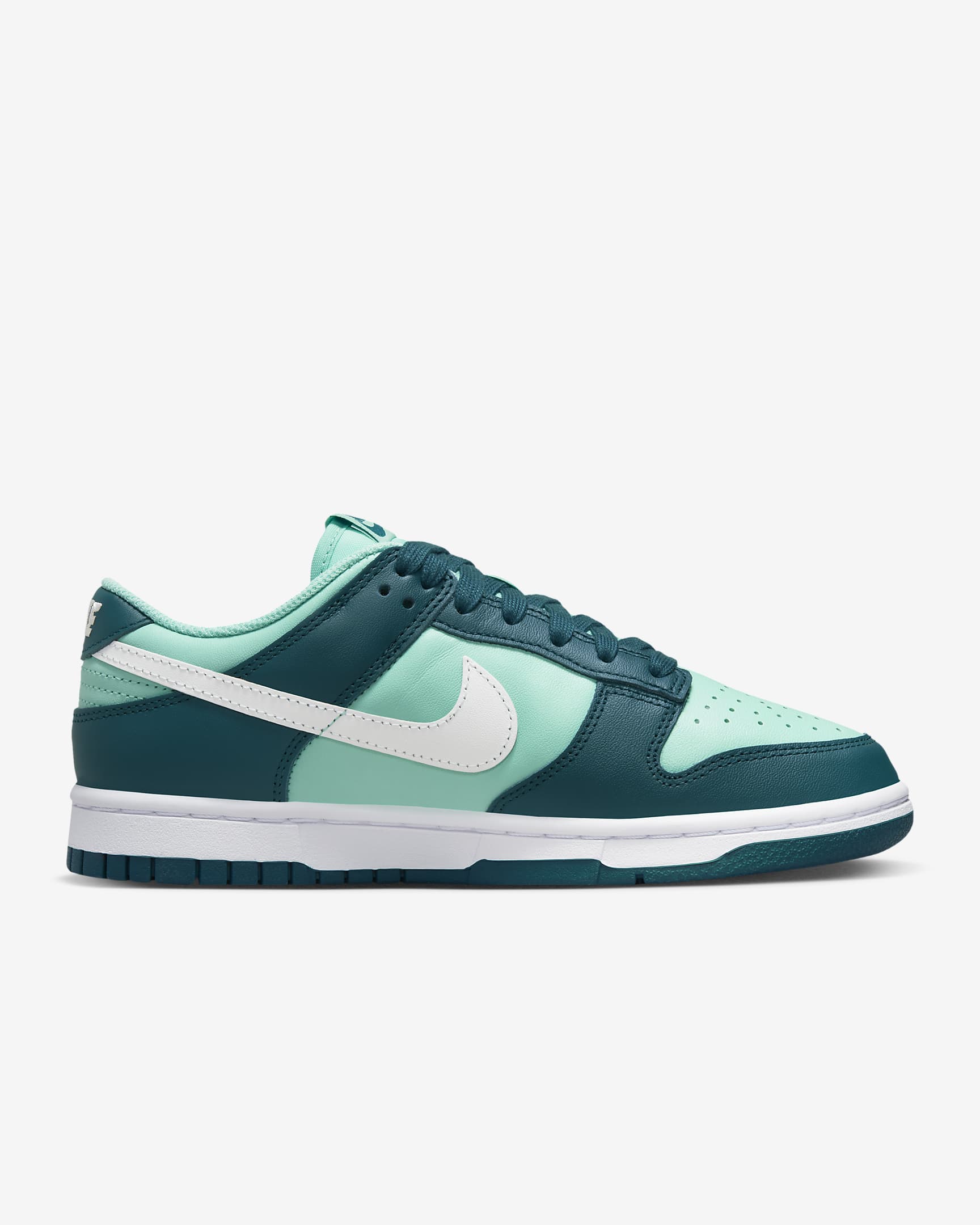 Nike Dunk Low Women's Shoes - Geode Teal/Emerald Rise/White