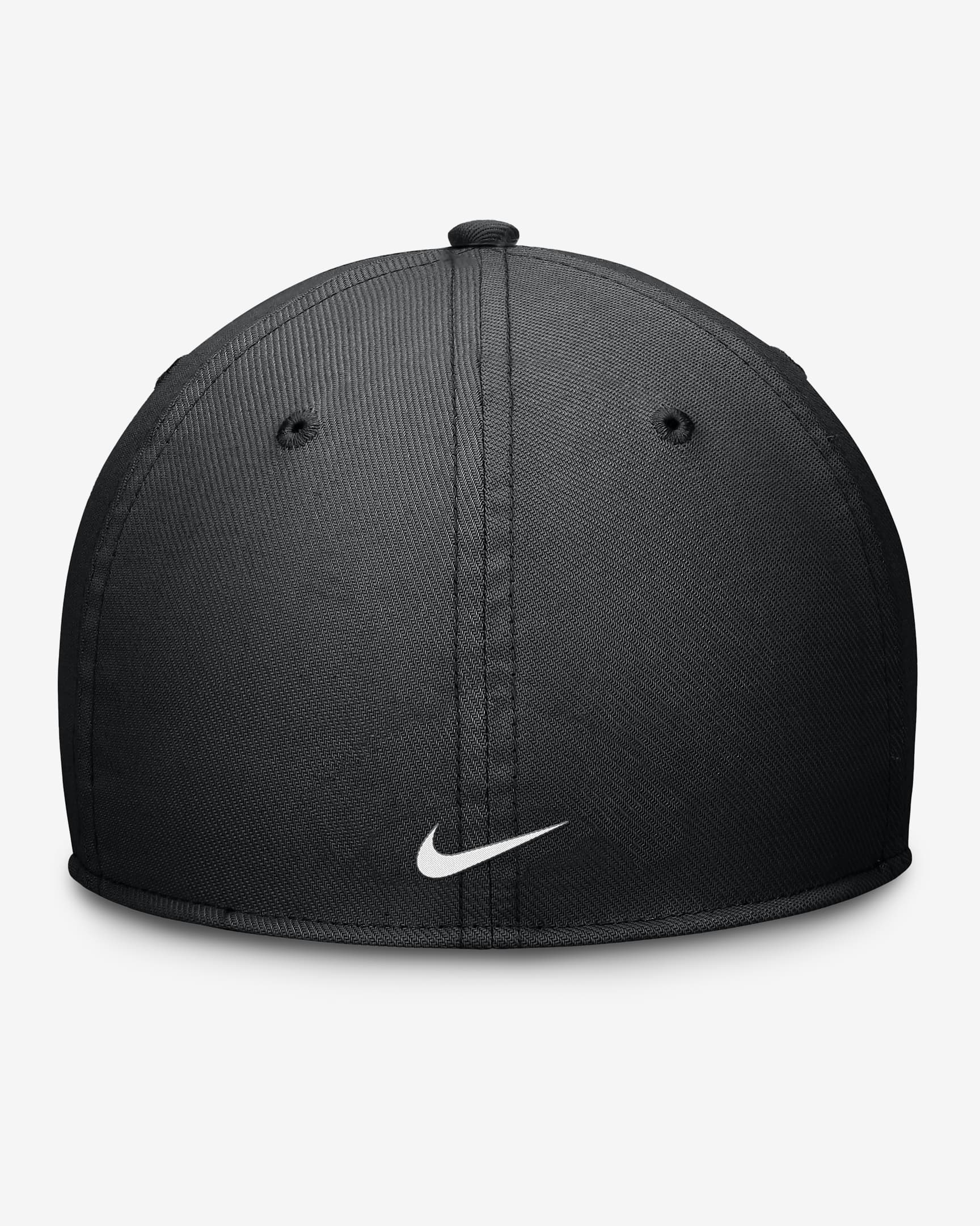 Gorra Nike Dri-FIT de la MLB para hombre San Francisco Giants Evergreen Swoosh - Negro