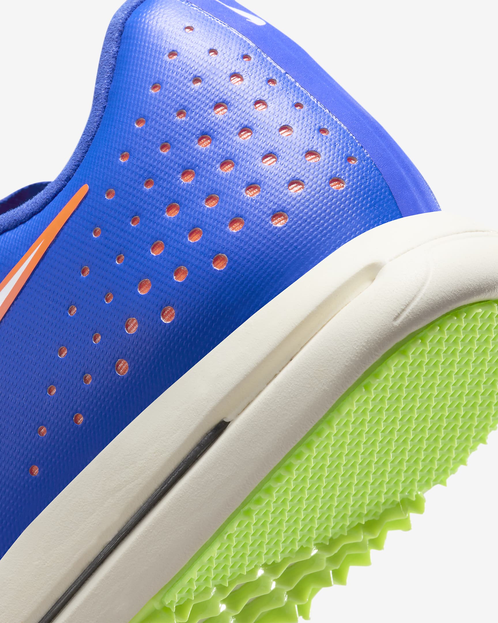 Nike Triple Jump Elite 2 Sprung-Spike für Leichtathletik - Racer Blue/Safety Orange/Weiß