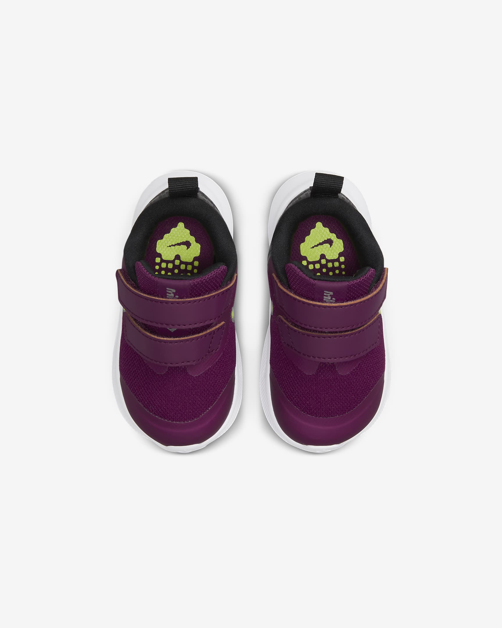 Nike Star Runner 3 SE Baby & Toddler Shoes - Sangria/Black/White/Volt