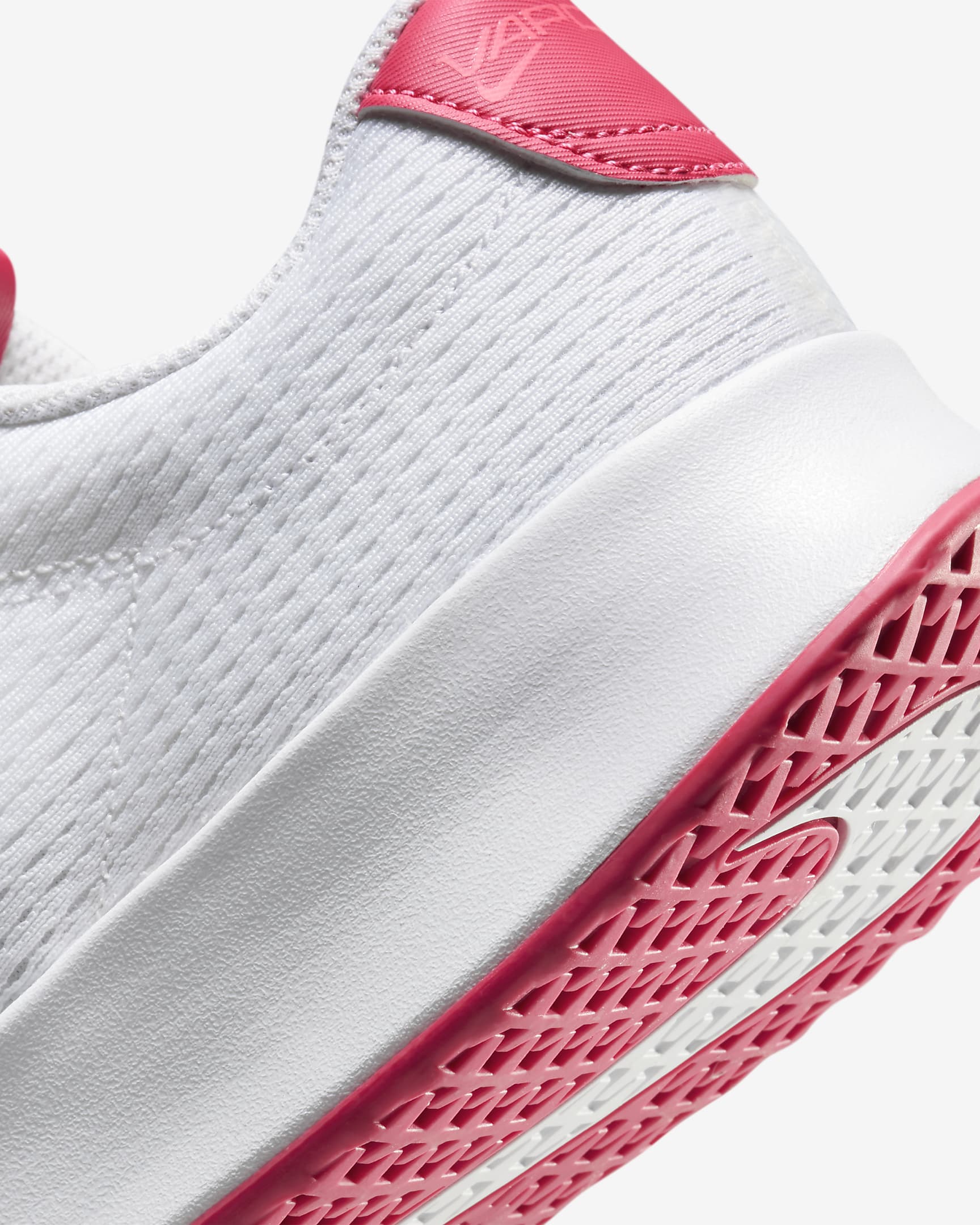 NikeCourt Vapor Lite 2 Sert Kort Kadın Tenis Ayakkabısı - Beyaz/Hot Punch/Crimson Tint/Aster Pink