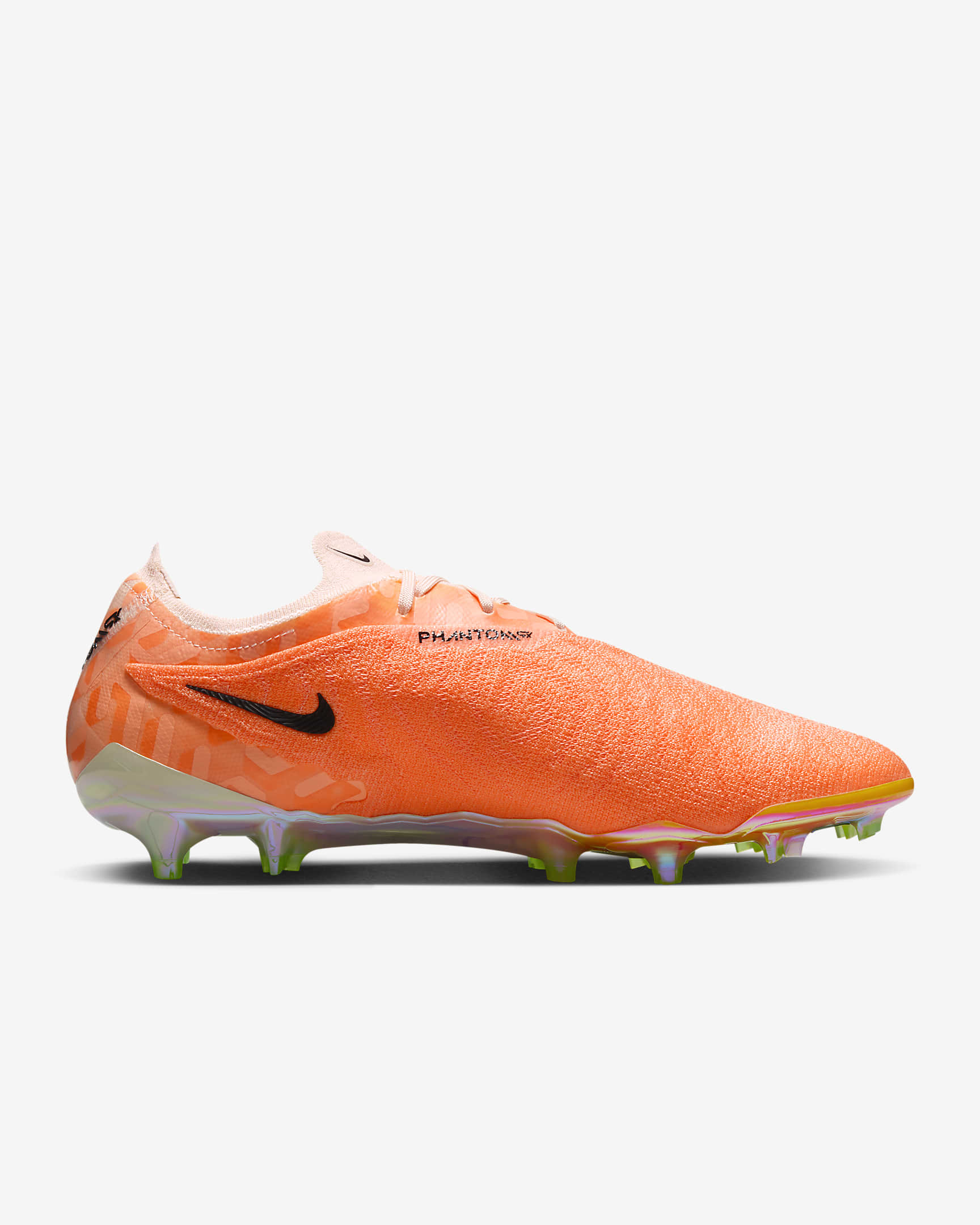 Nike Phantom GX Elite Firm-Ground Low-Top Soccer Cleats - Guava Ice/Black