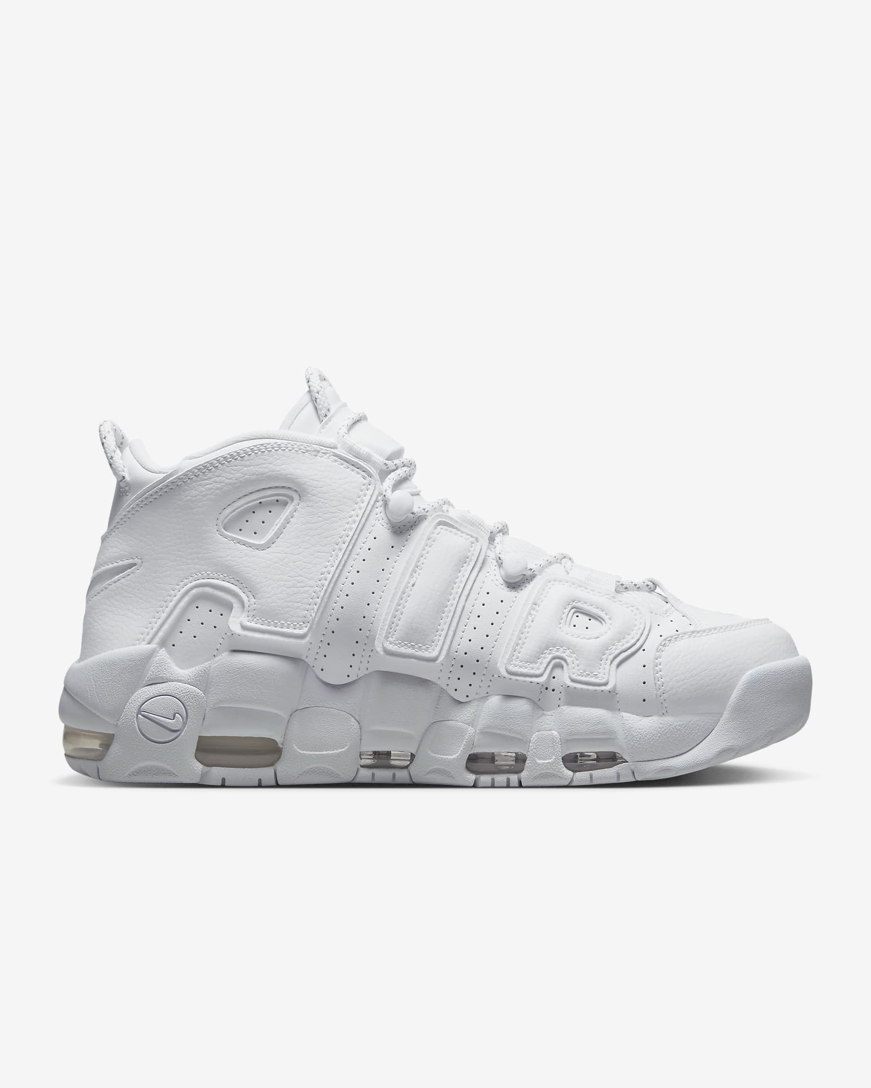 Tenis para hombre Nike Air More Uptempo '96 - Blanco/Blanco/Blanco