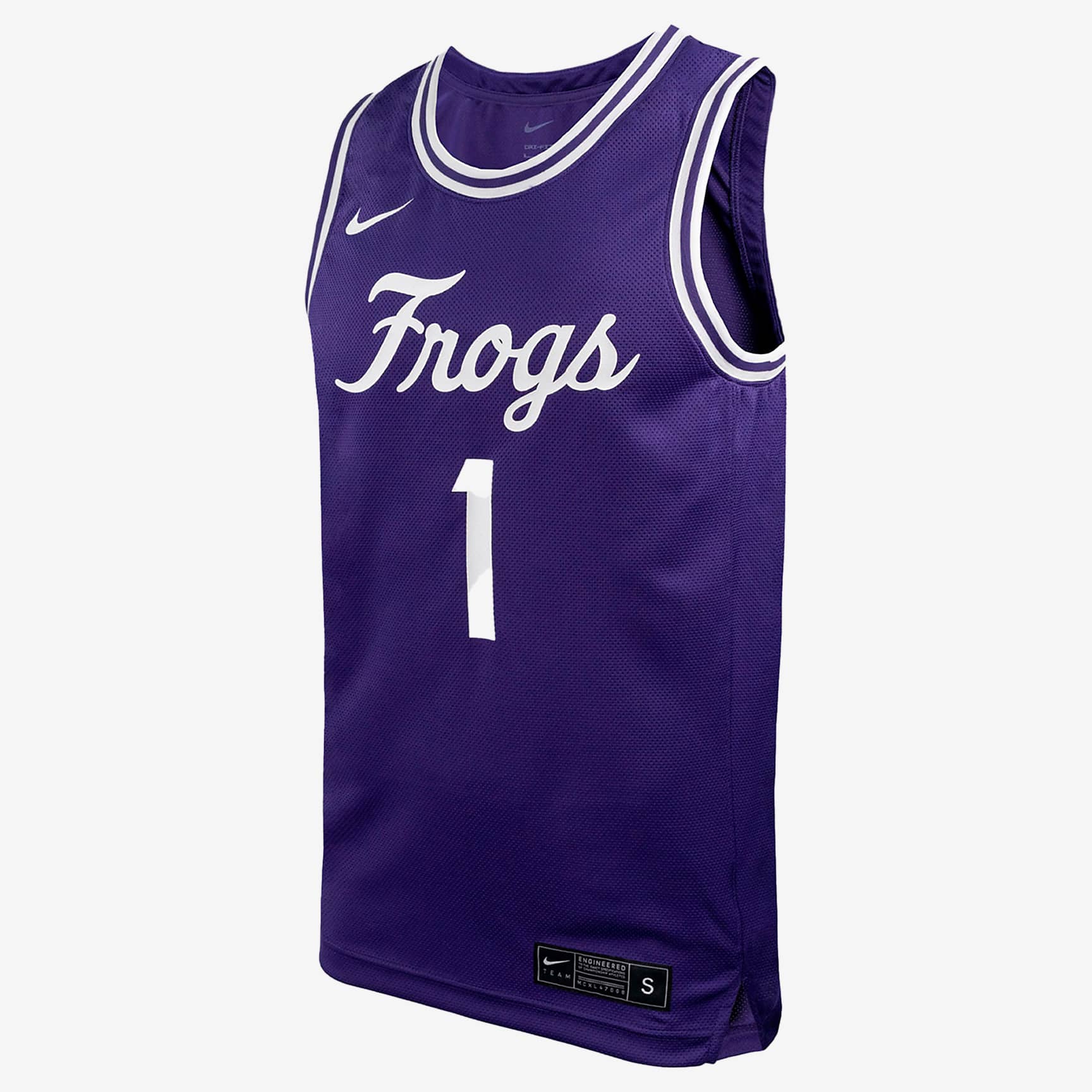 TCU Replica Men's Nike College Basketball Jersey.
