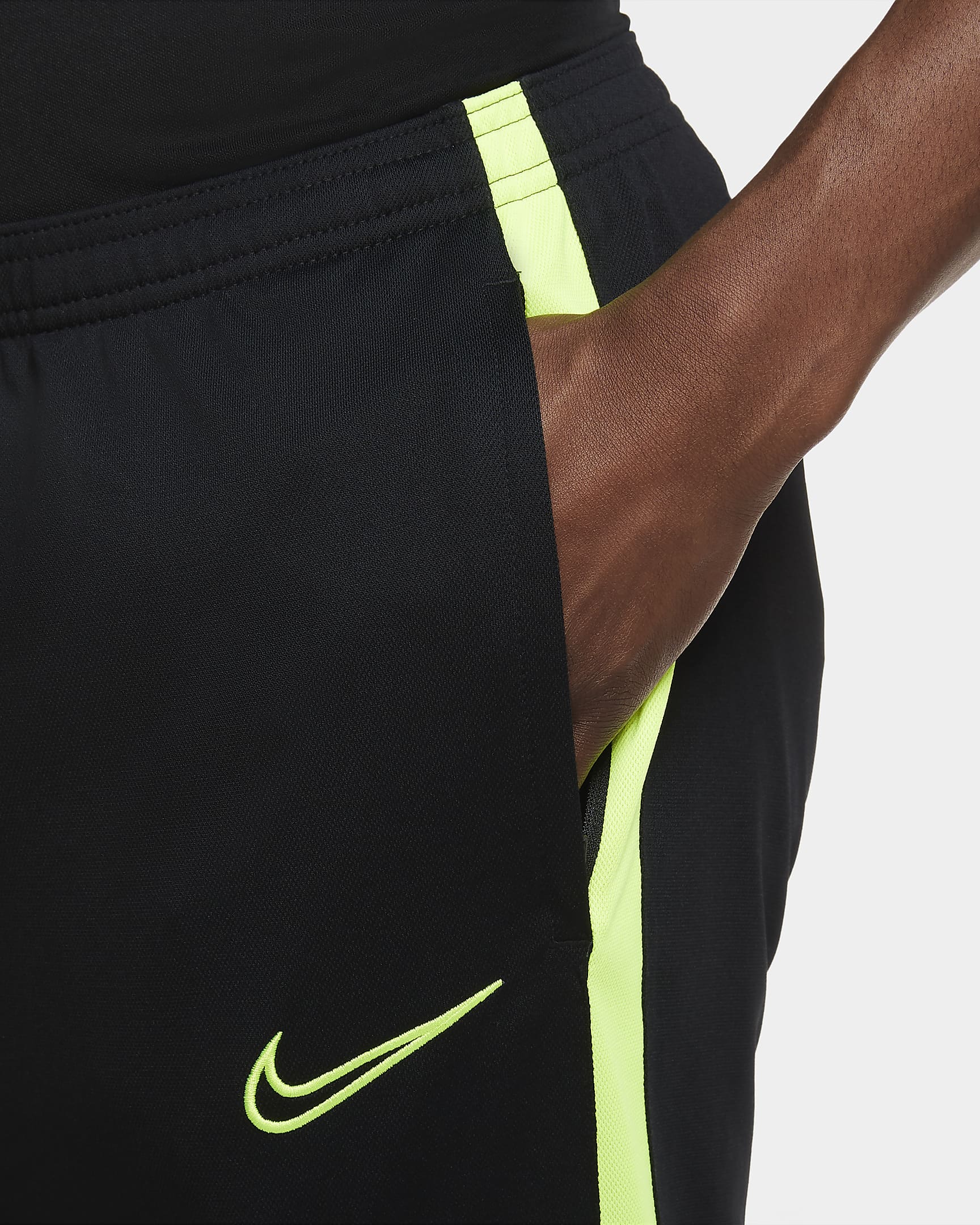 Nike Dri-FIT Academy Men's Football Tracksuit - Black/Volt/Volt