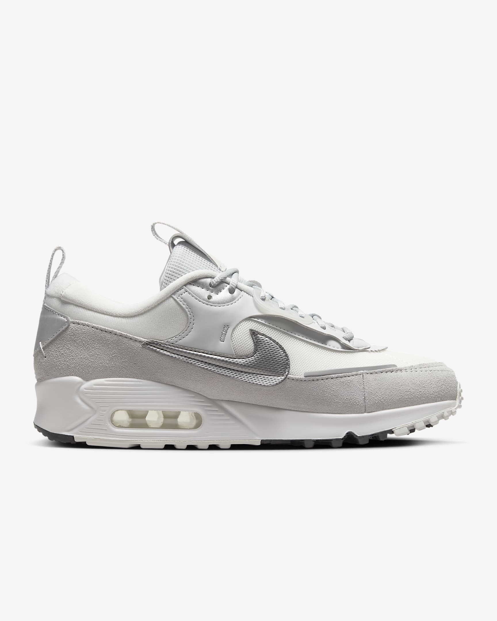 Nike Air Max 90 Futura Women's Shoes - Pure Platinum/Photon Dust/Black/Metallic Silver