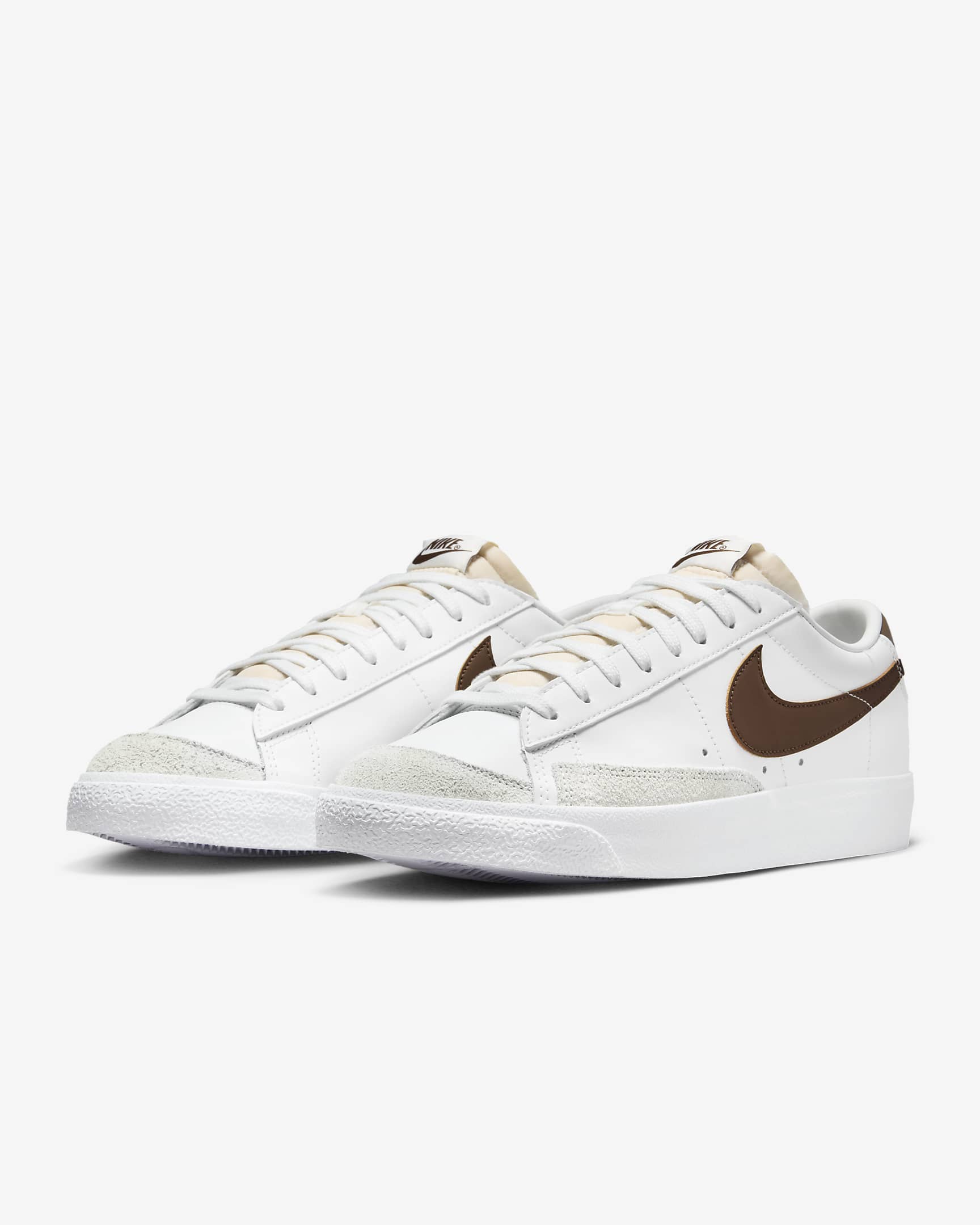 Nike Blazer Low '77 Vintage Men's Shoes - Summit White/Photon Dust/White/Cacao Wow