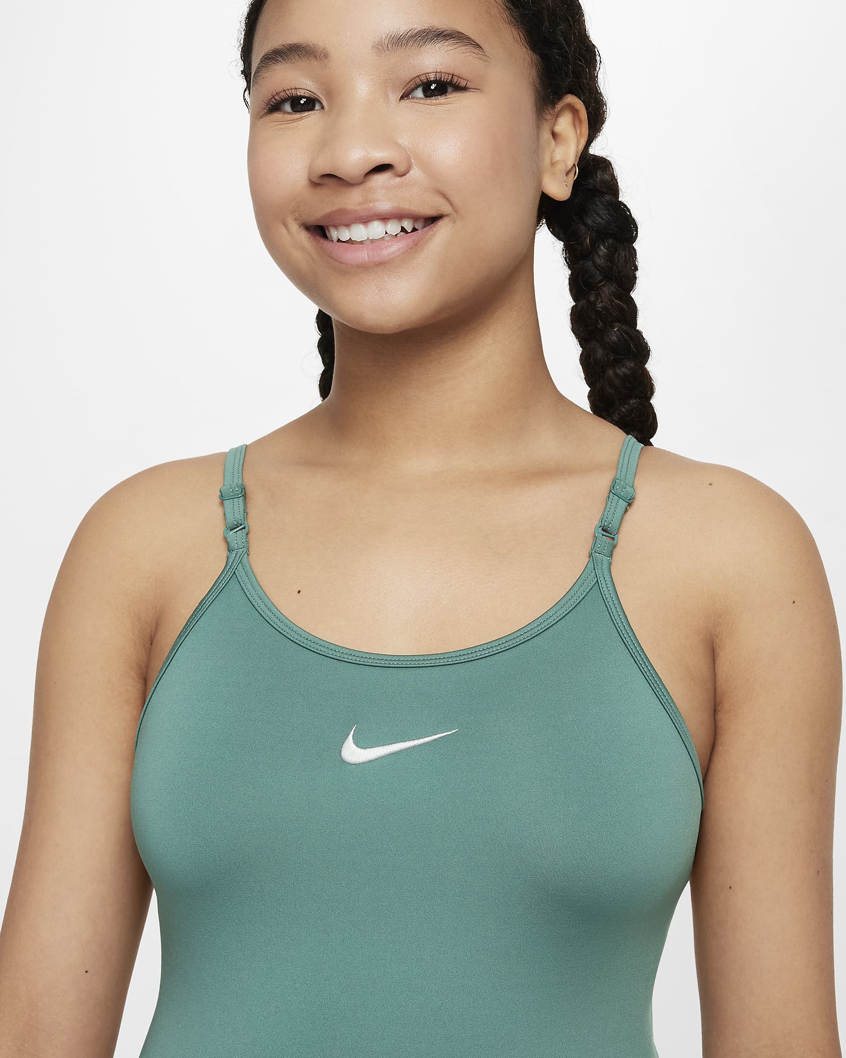 Nike Dri-FIT One Older Kids' (Girls') Leotard. Nike IE