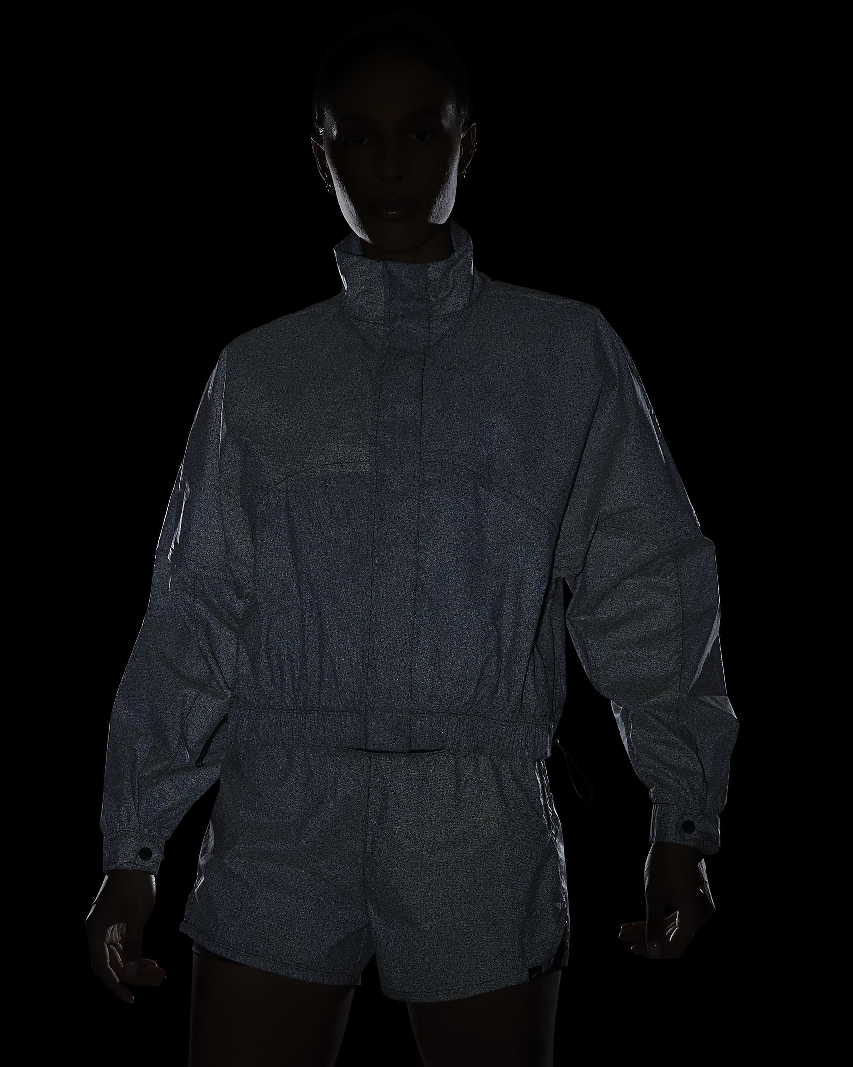 Nike DriFIT Run Division Women's Reflective Design Running Jacket. Nike PT