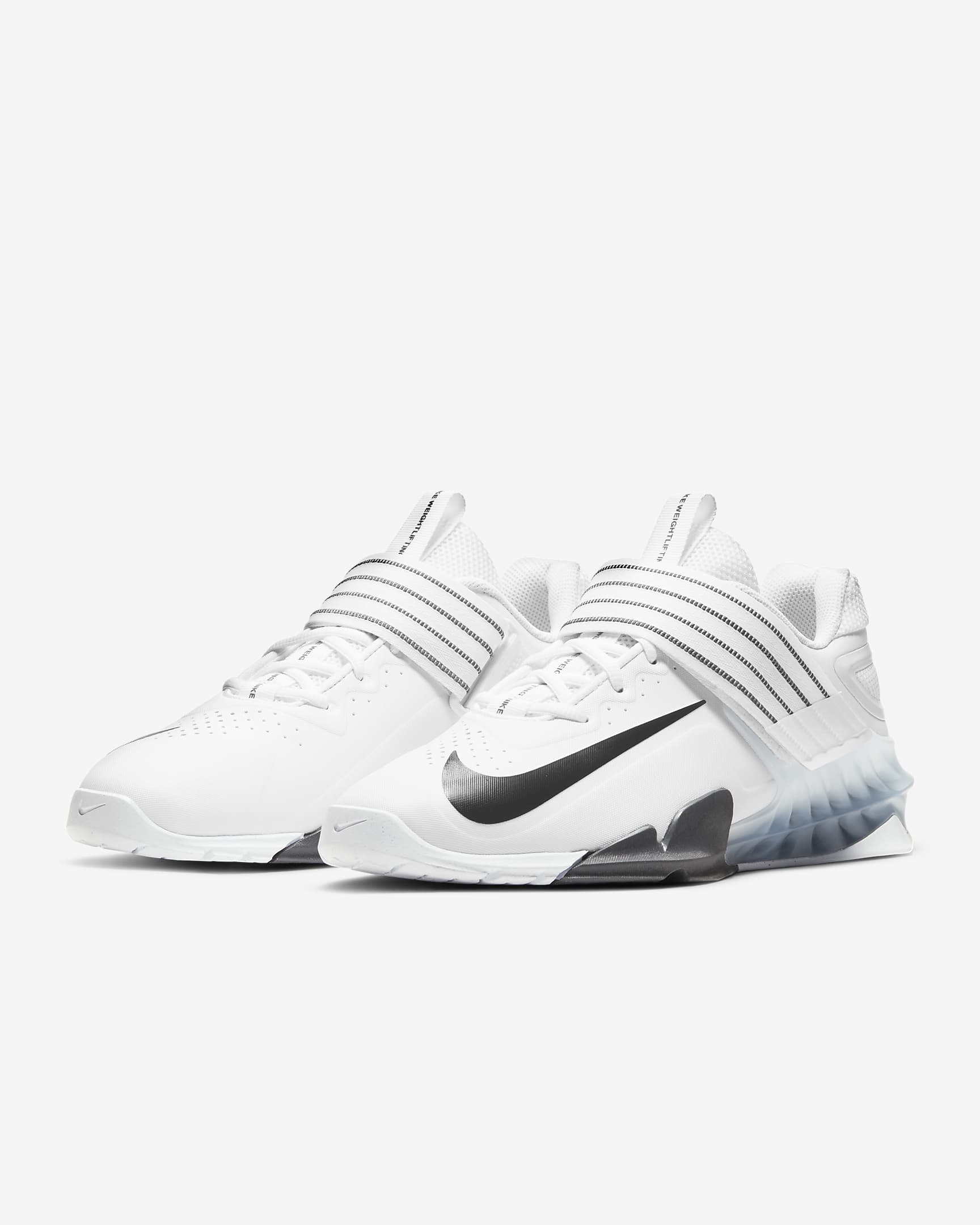 Chaussure de renforcement musculaire Nike Savaleos - Blanc/Iron Grey/Laser Orange/Noir