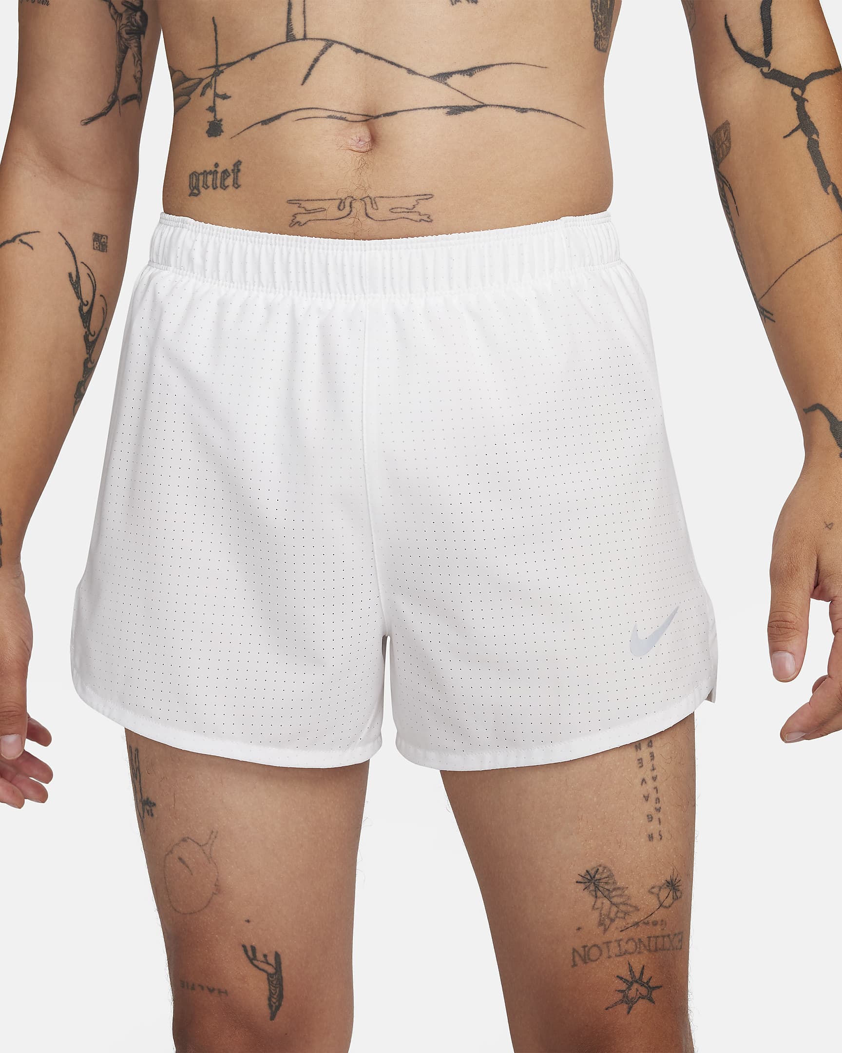 Nike Fast Men's DriFIT 3" BriefLined Running Shorts.