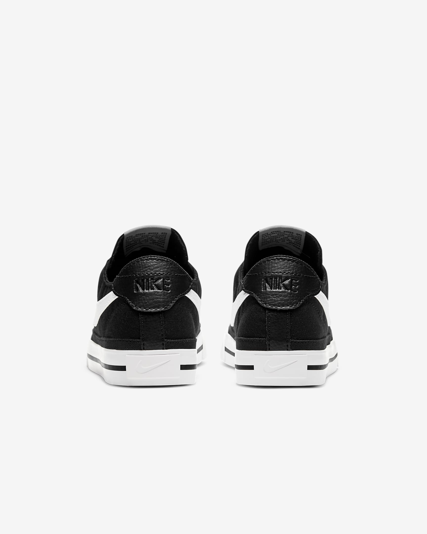 NikeCourt Legacy Canvas Women's Shoes - Black/White