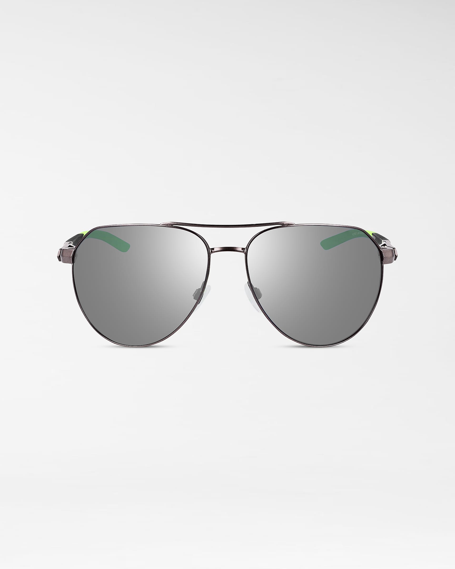 Nike Club Nine Sunglasses - Gunmetal/Green Strike