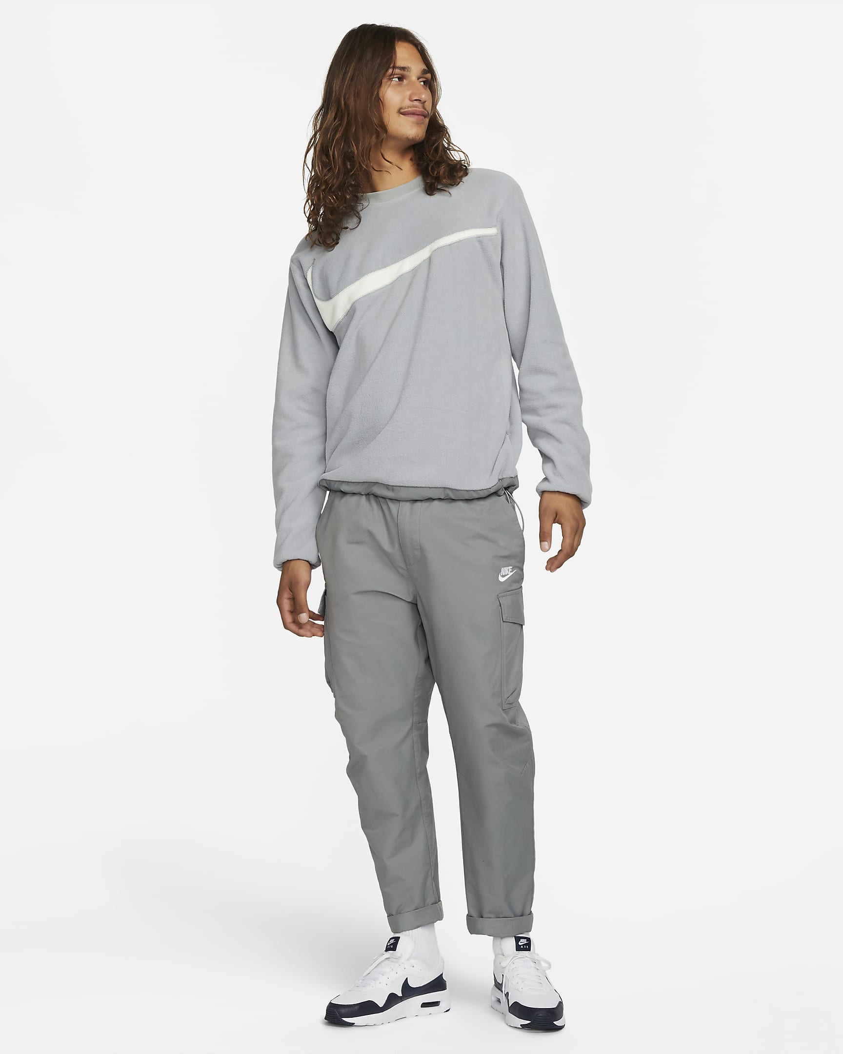 Nike Club+ Men's Fleece Winterized Crew. Nike.com