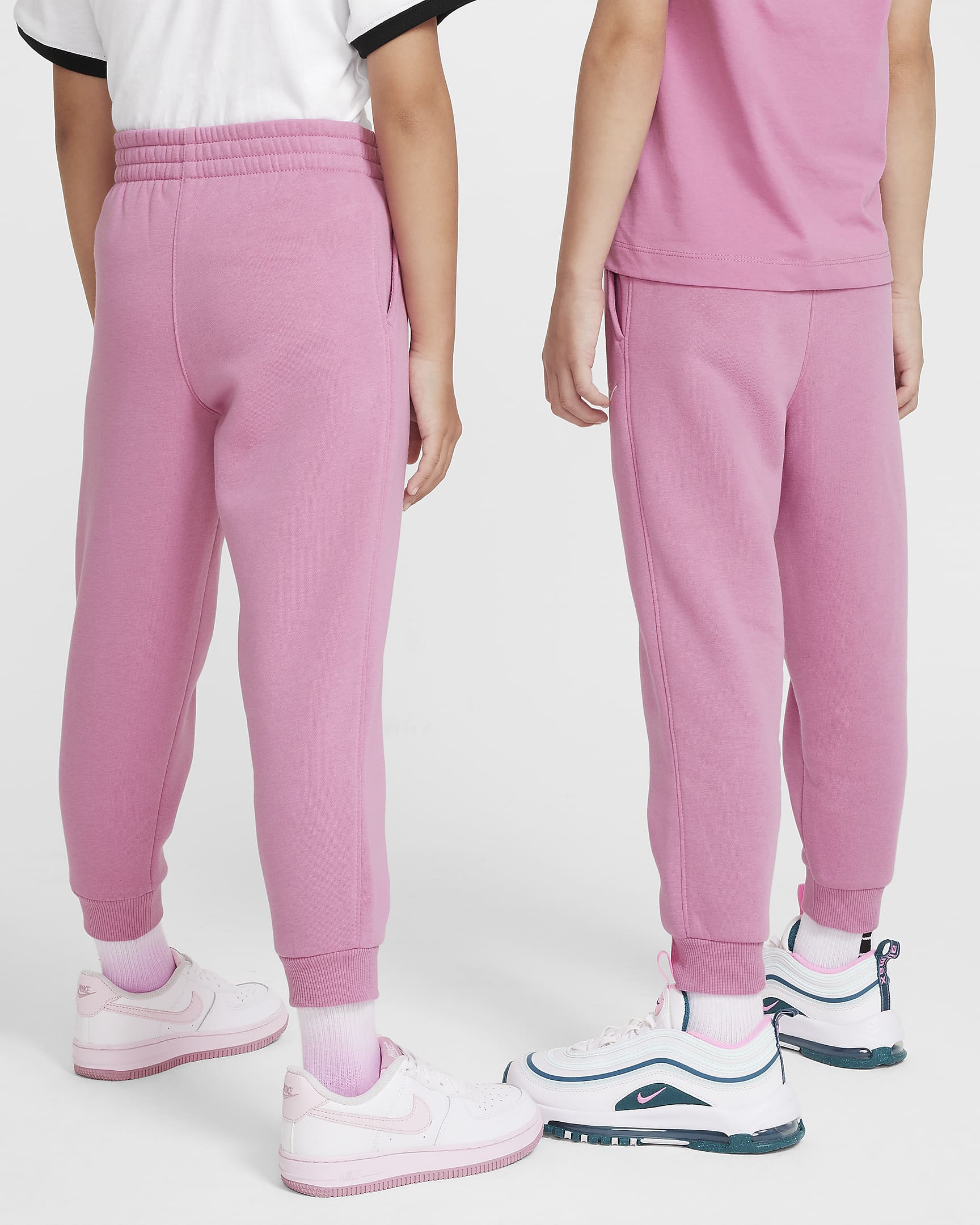 Nike Sportswear Club Little Kids' Fleece Joggers - Magic Flamingo